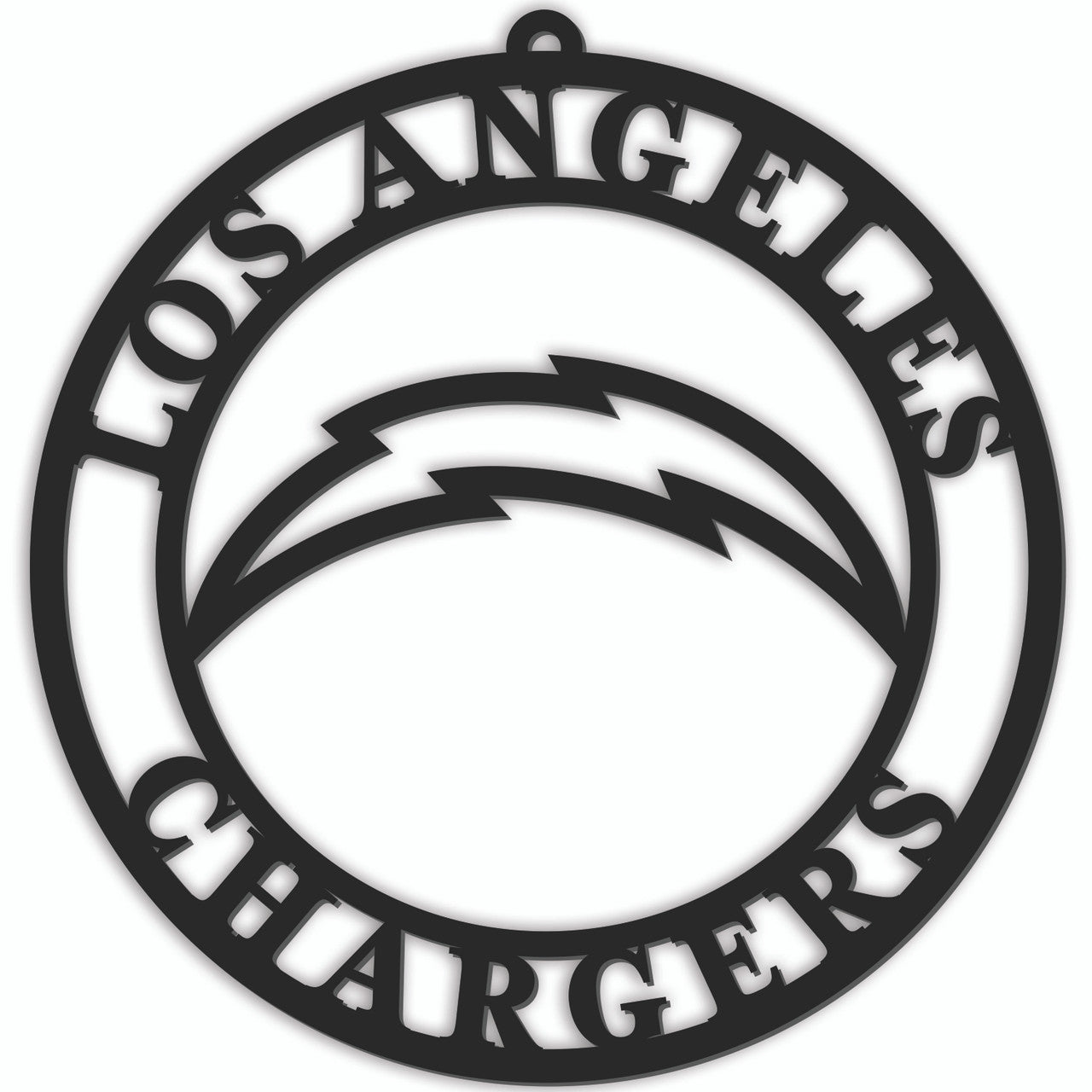 Los Angeles Chargers Sign Door Hanger 16 Inch - Sports Collectibles, Sports Memorabilia, Sports Fan Shop, Sports Gifts