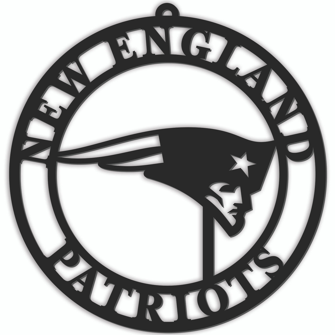 New England Patriots Sign Door Hanger 16 Inch - Sports Collectibles, Sports Memorabilia, Sports Fan Shop, Sports Gifts
