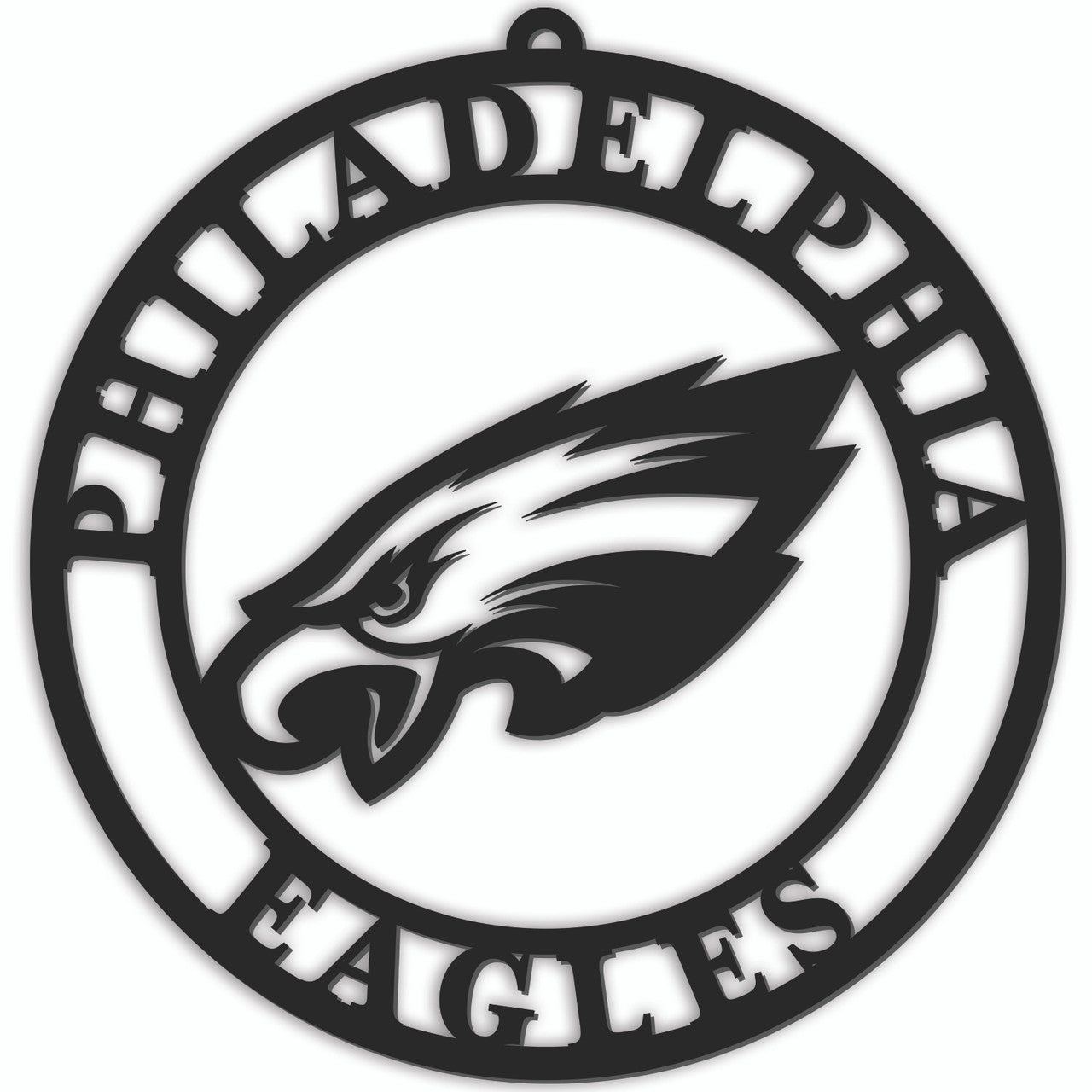 Philadelphia Eagles Sign Door Hanger 16 Inch - Sports Collectibles, Sports Memorabilia, Sports Fan Shop, Sports Gifts