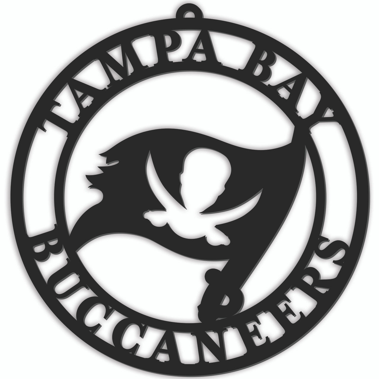 Tampa Bay Buccaneers Sign Door Hanger 16 Inch - Sports Collectibles, Sports Memorabilia, Sports Fan Shop, Sports Gifts