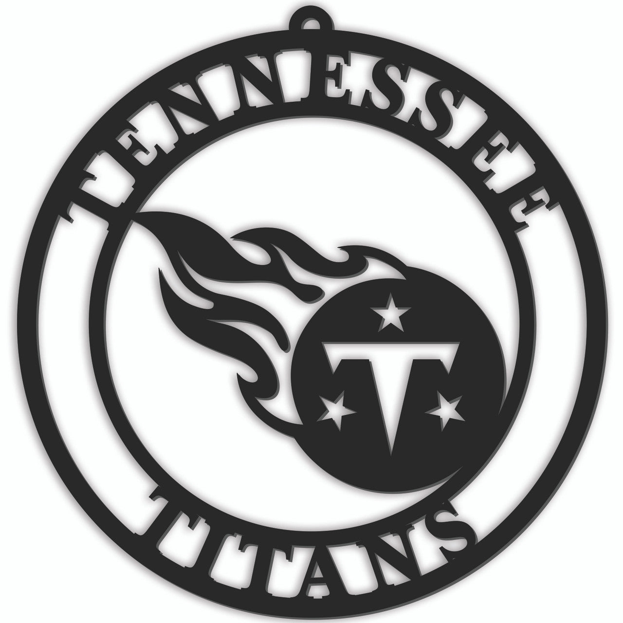 Tennessee Titans Sign Door Hanger 16 Inch - Sports Collectibles, Sports Memorabilia, Sports Fan Shop, Sports Gifts