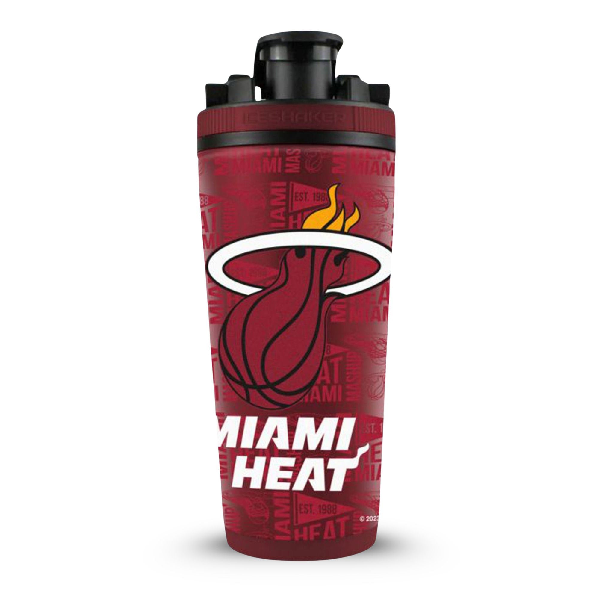 Officially Licensed Miami Heat 4D Ice Shaker - Sports Gifts, Sports Memorabilia, Sports Collectibles, Fan Shop