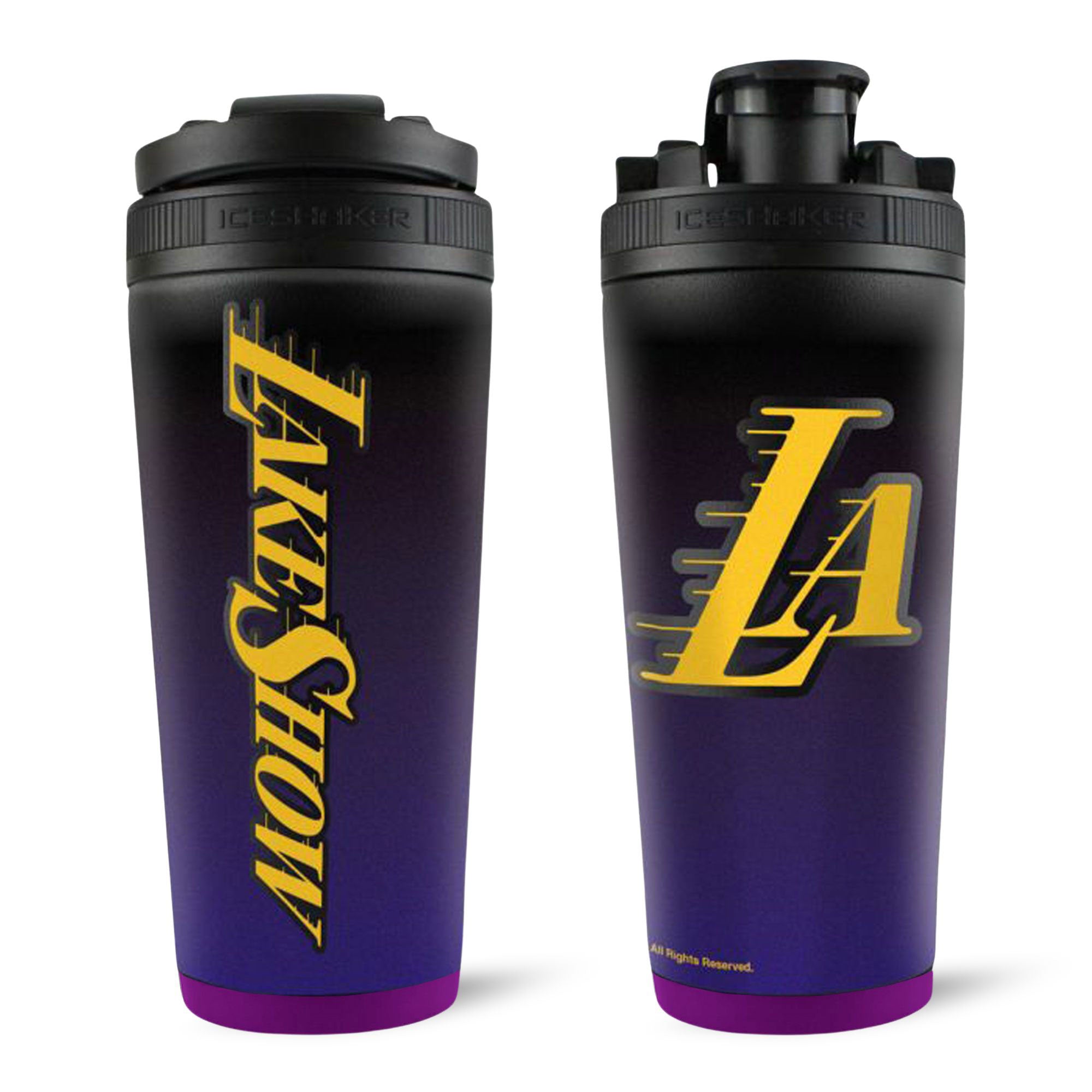 Los Angeles Lakers City Edition 4D Ice Shaker - Sports Gifts, Sports Memorabilia, Sports Collectibles, Fan Shop