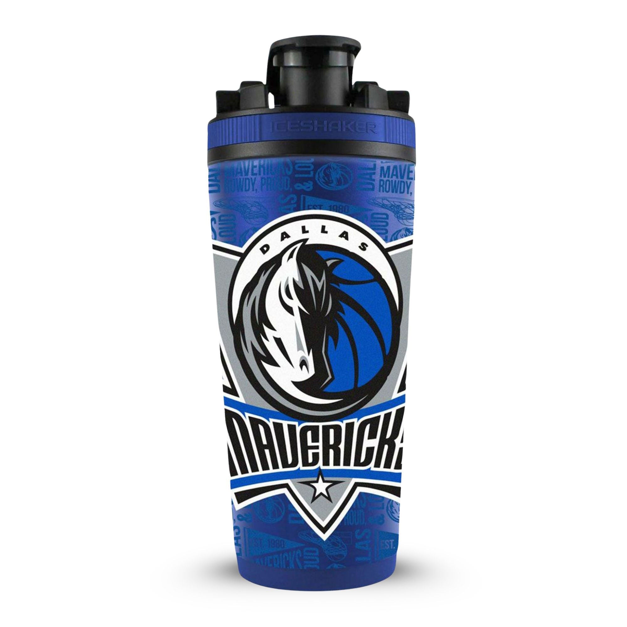 Officially Licensed Dallas Mavericks 4D Ice Shaker - Sports Gifts, Sports Memorabilia, Sports Collectibles, Fan Shop