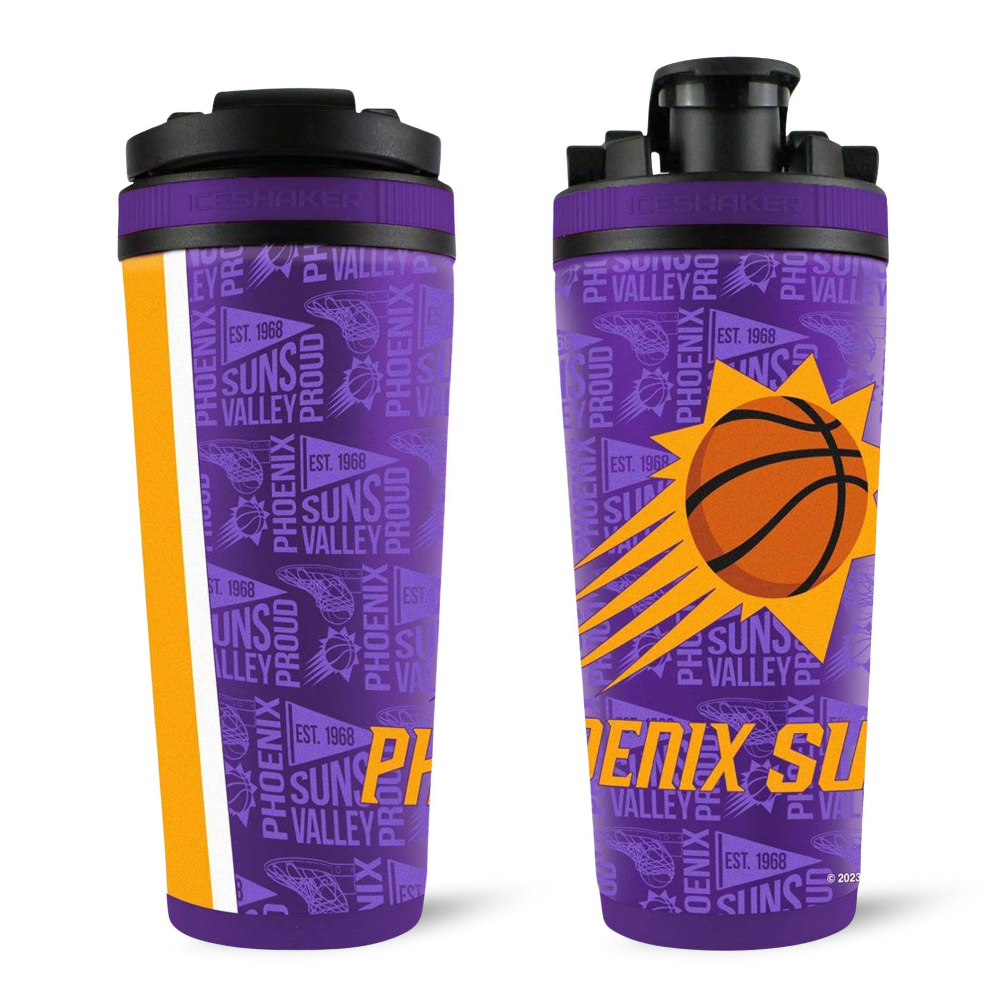 Officially Licensed Phoenix Suns 4D Ice Shaker - Sports Gifts, Sports Memorabilia, Sports Collectibles, Fan Shop