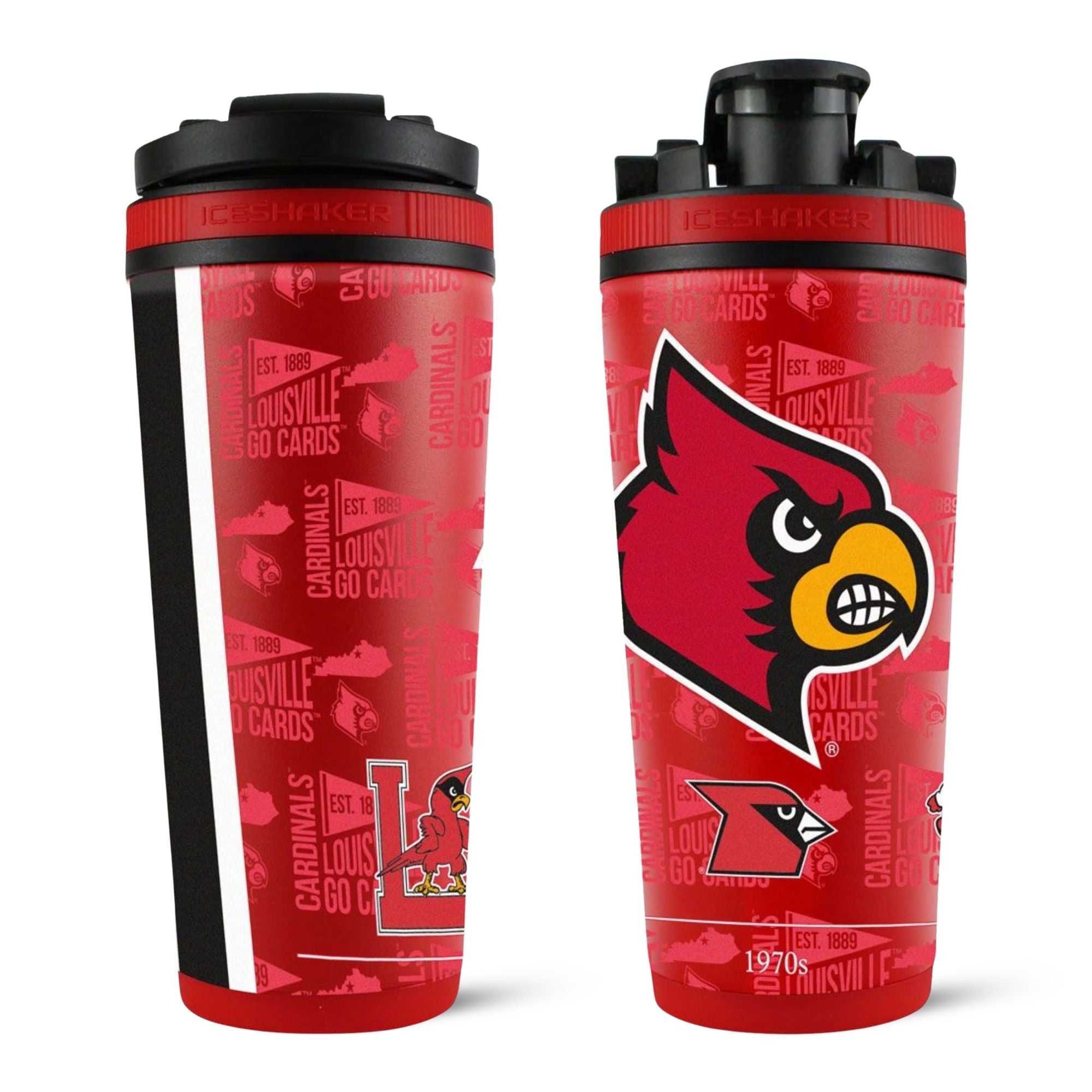 Officially Licensed University of Louisville 4D Ice Shaker - Sports Gifts, Sports Memorabilia, Sports Collectibles, Fan Shop