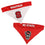 NC State Reversible Bandana Pets First - Sports Collectibles, Sports Memorabilia, Sports Fan Shop, Sports Gifts