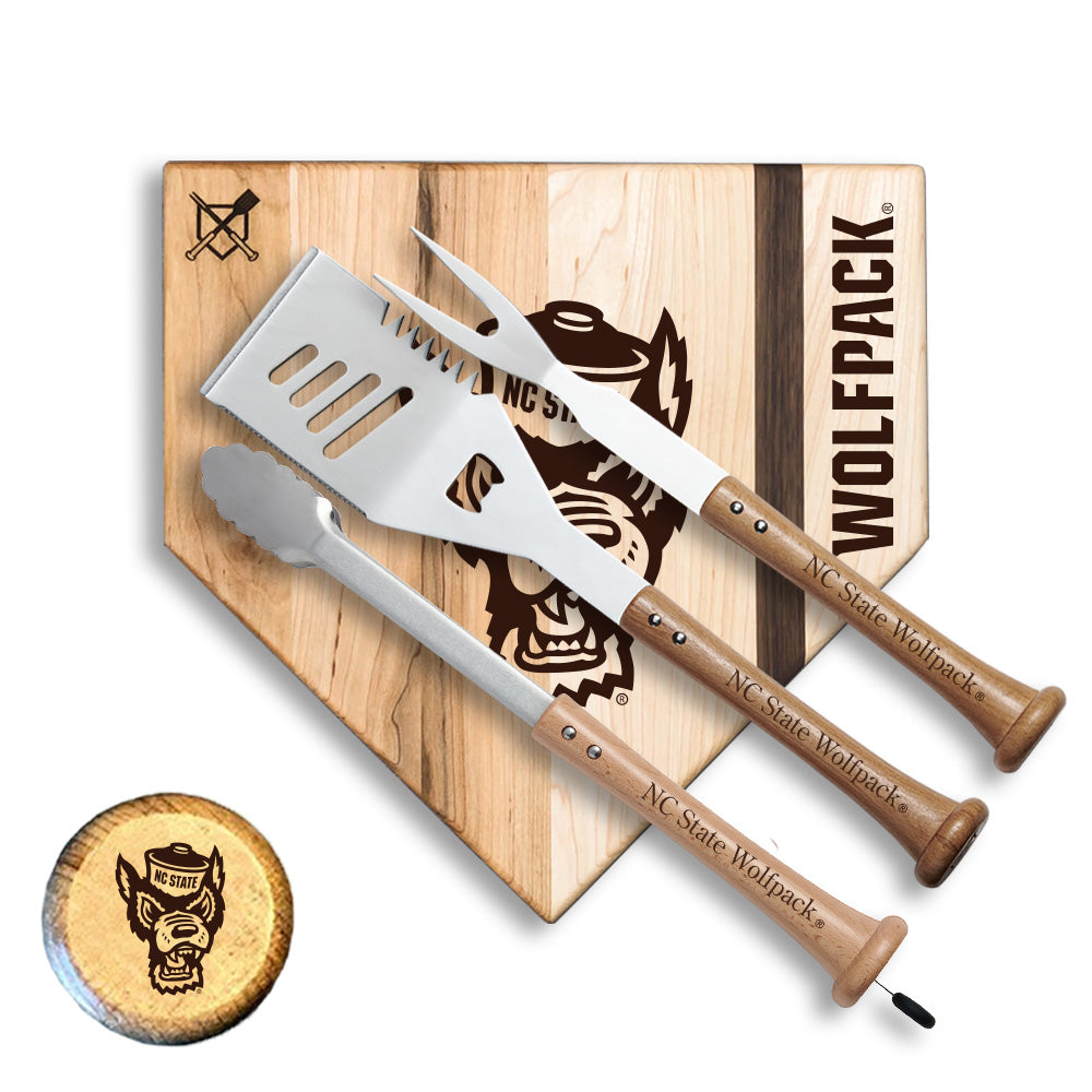 North Carolina State University "SILVER SLUGGER" Combo Set - Sports Collectibles, Sports Memorabilia, Sports Fan Shop, Sports Gifts