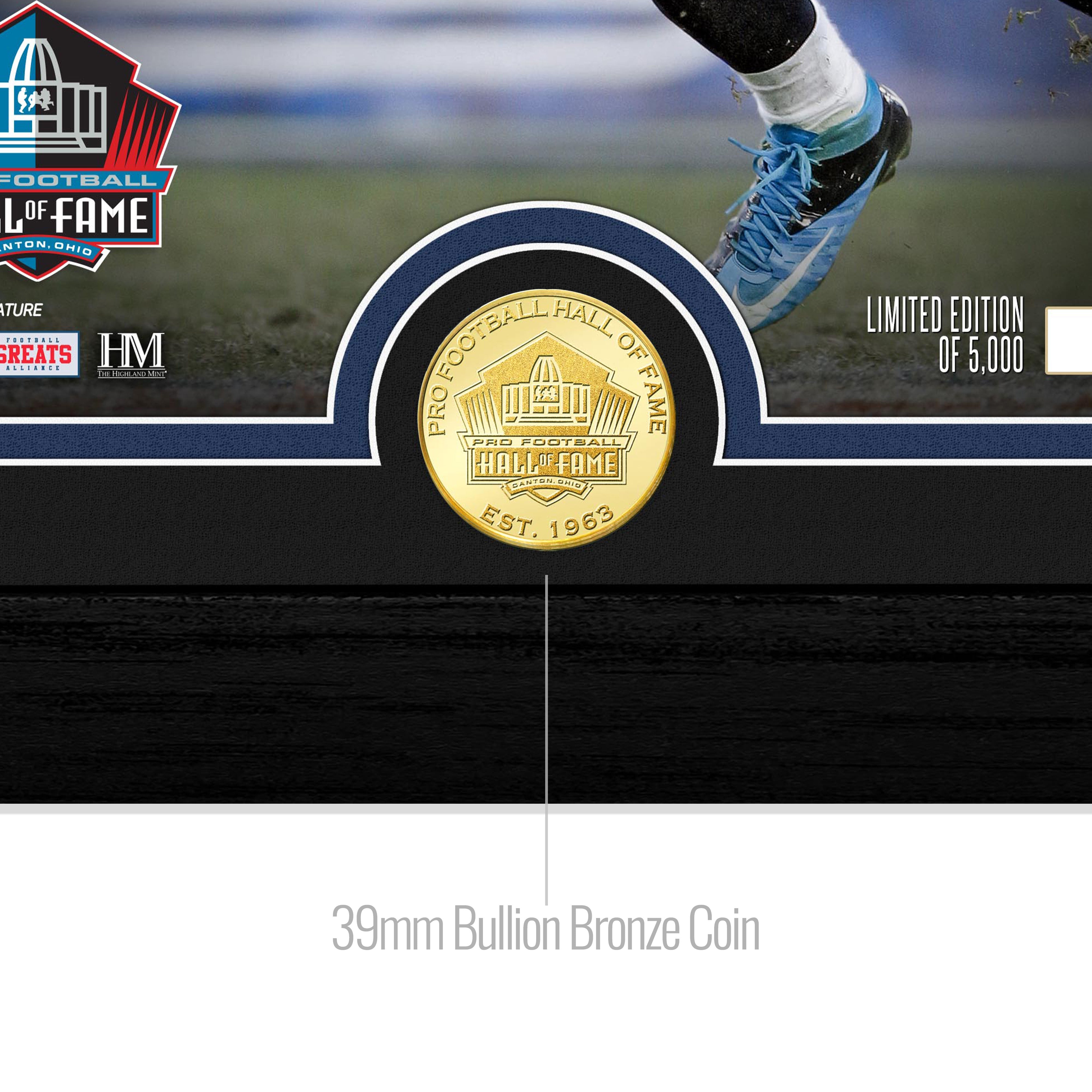 Luke Kuechly 2026 NFL Hall of Fame Induction Bronze Coin Photo Mint - Sports Gifts, Sports Memorabilia, Sports Collectibles, Fan Shop