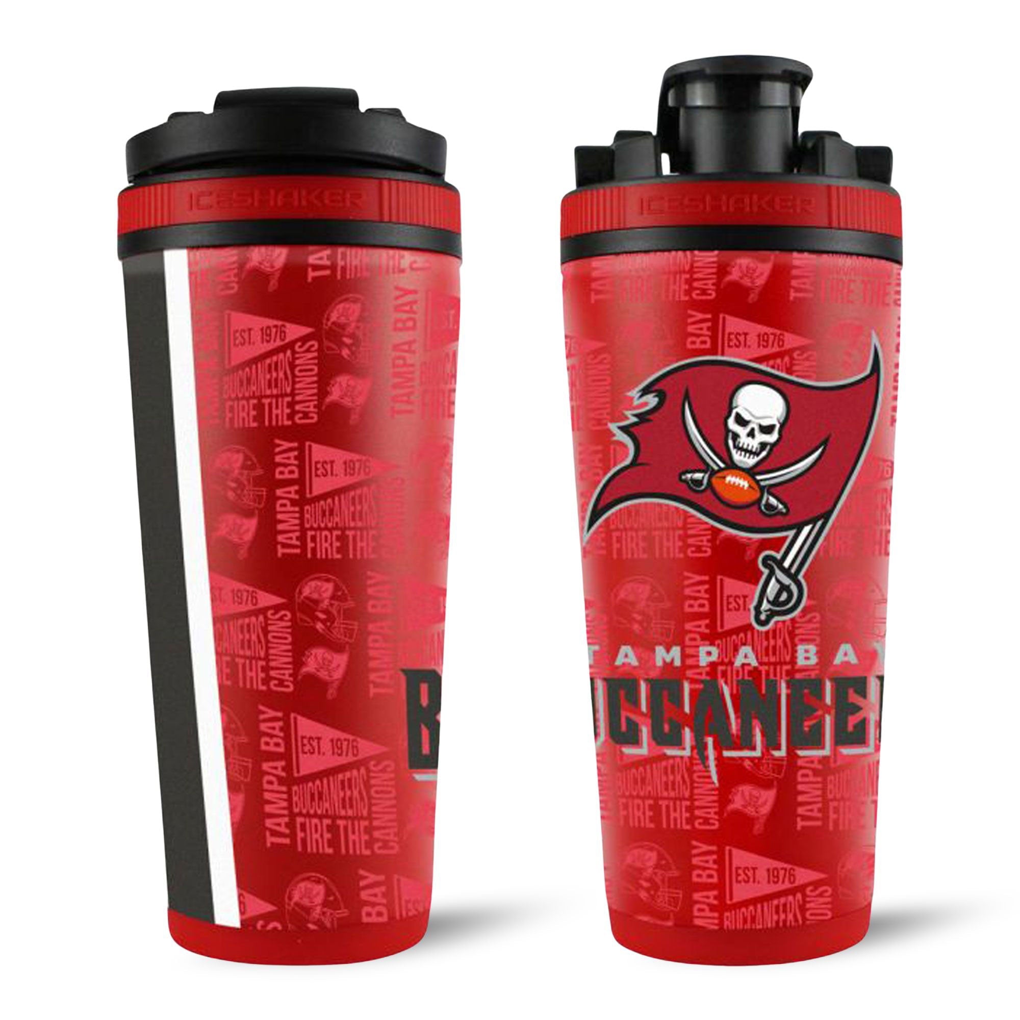 Officially Licensed Tampa Bay Buccaneers 4D Ice Shaker - Sports Gifts, Sports Memorabilia, Sports Collectibles, Fan Shop