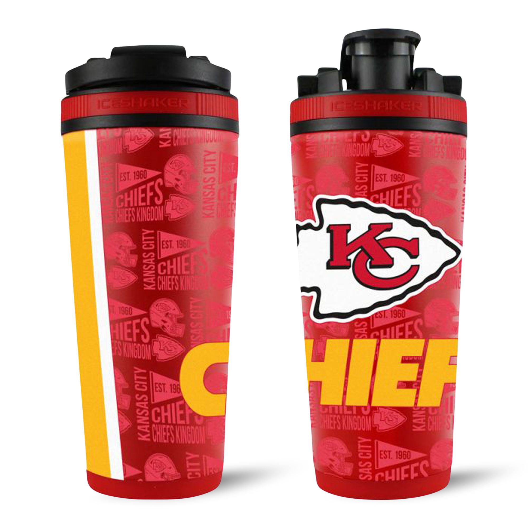 Officially Licensed Kansas City Chiefs 4D Ice Shaker - Sports Gifts, Sports Memorabilia, Sports Collectibles, Fan Shop