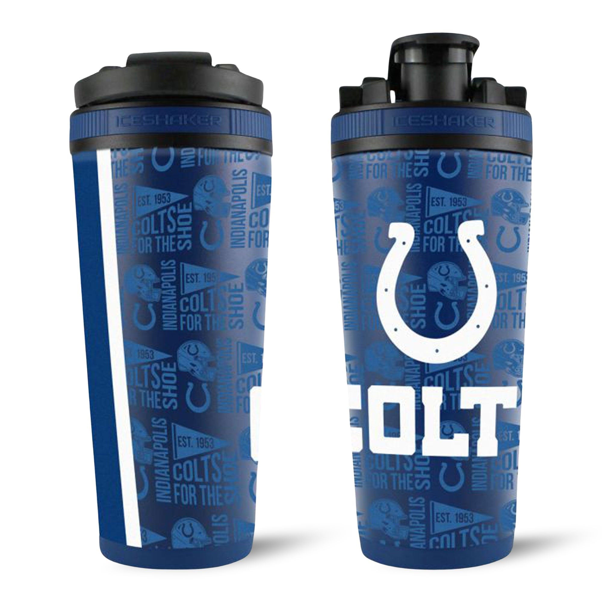 Officially Licensed Indianapolis Colts 4D Ice Shaker - Sports Gifts, Sports Memorabilia, Sports Collectibles, Fan Shop