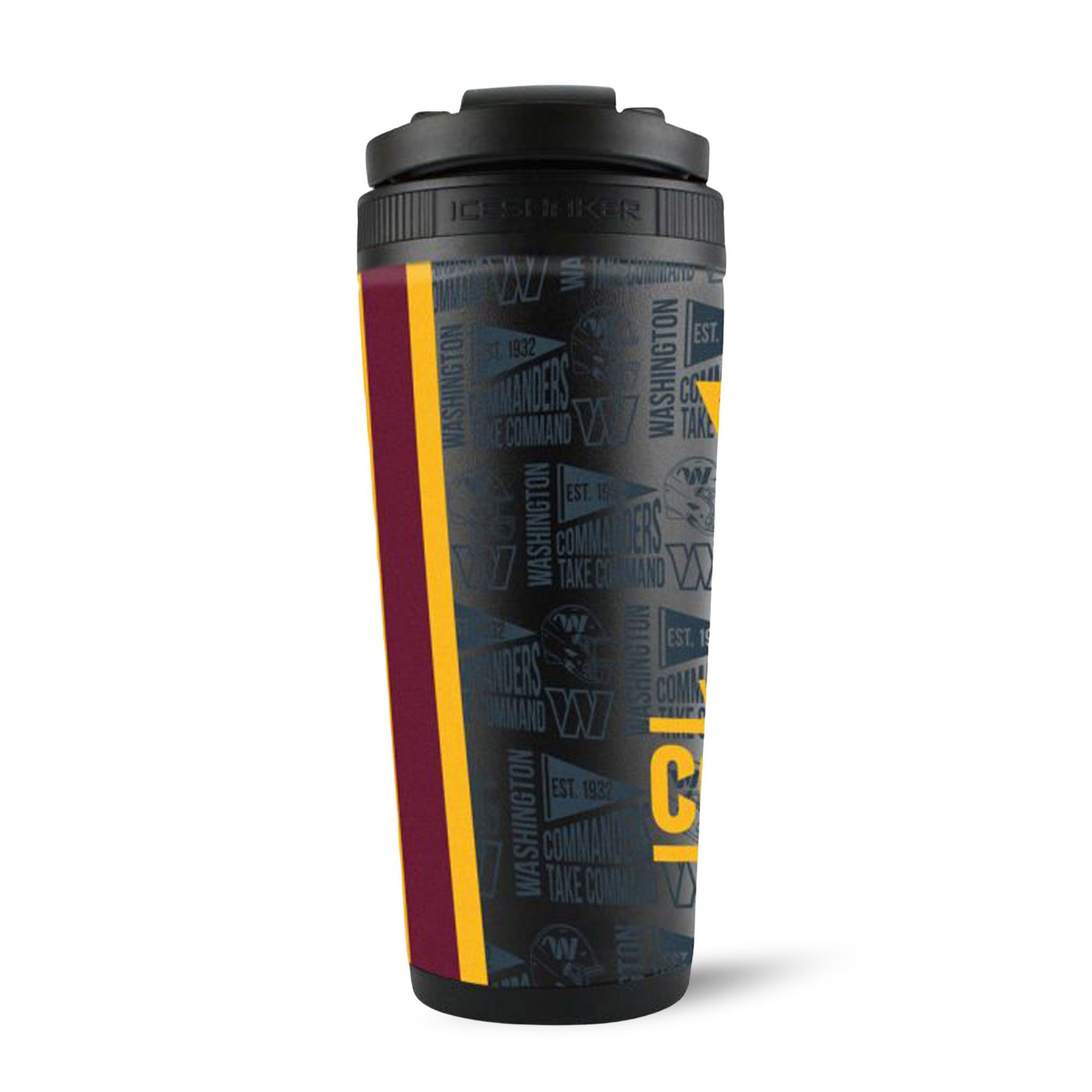 Officially Licensed Washington Commanders 4D Ice Shaker - Sports Gifts, Sports Memorabilia, Sports Collectibles, Fan Shop