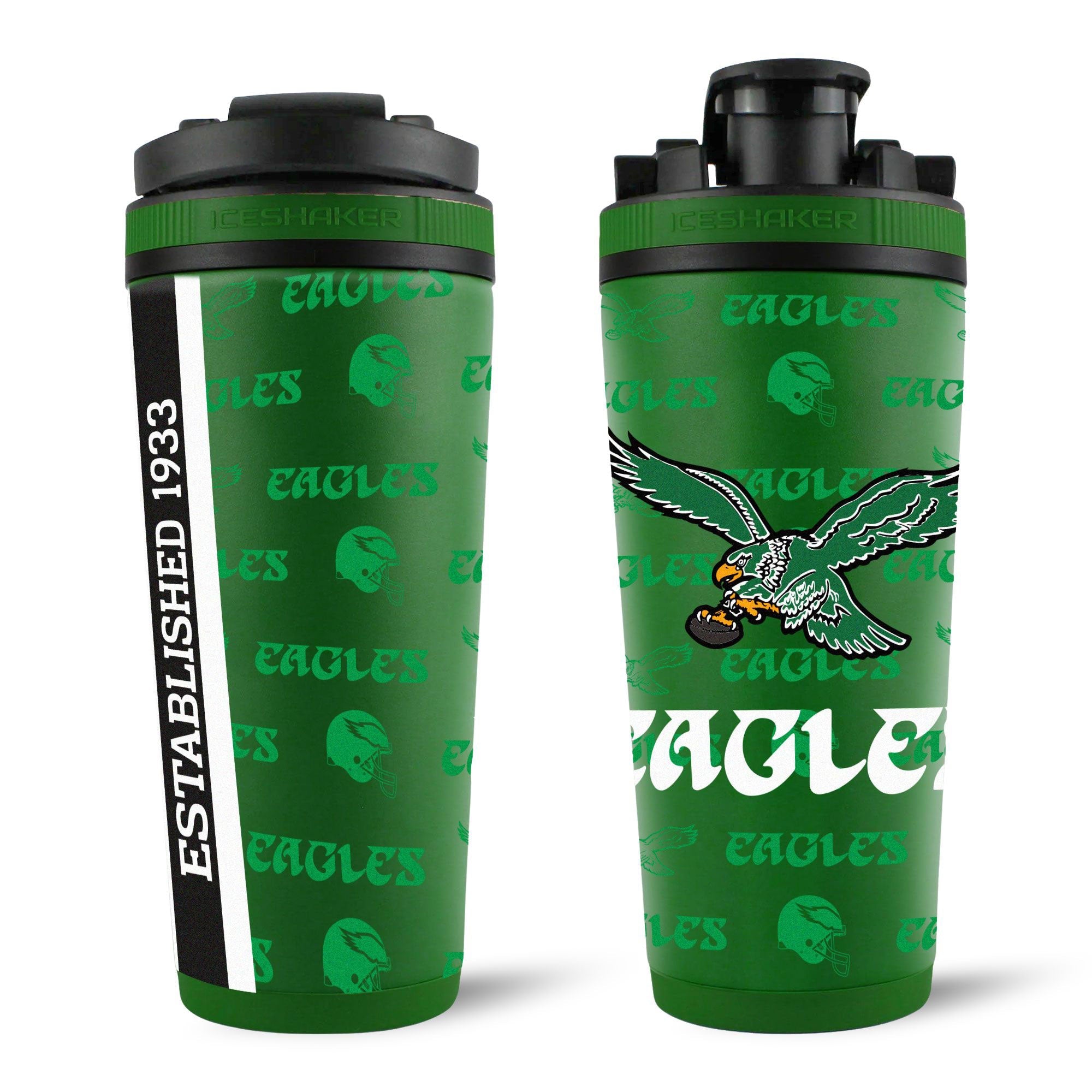 Officially Licensed Philadelphia Eagles 26oz Ice Shaker - Sports Gifts, Sports Memorabilia, Sports Collectibles, Fan Shop