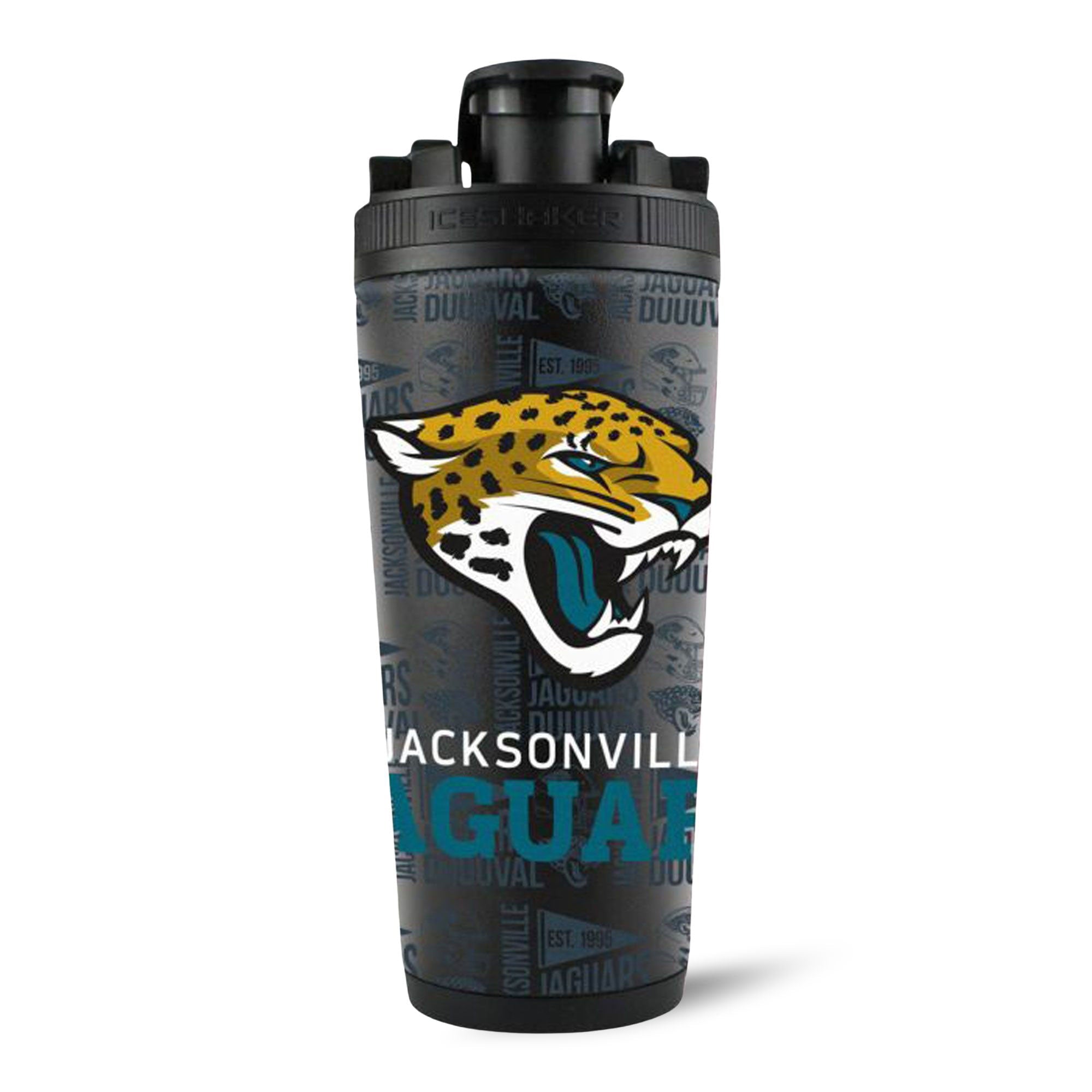 Officially Licensed Jacksonville Jaguars 4D Ice Shaker - Sports Gifts, Sports Memorabilia, Sports Collectibles, Fan Shop