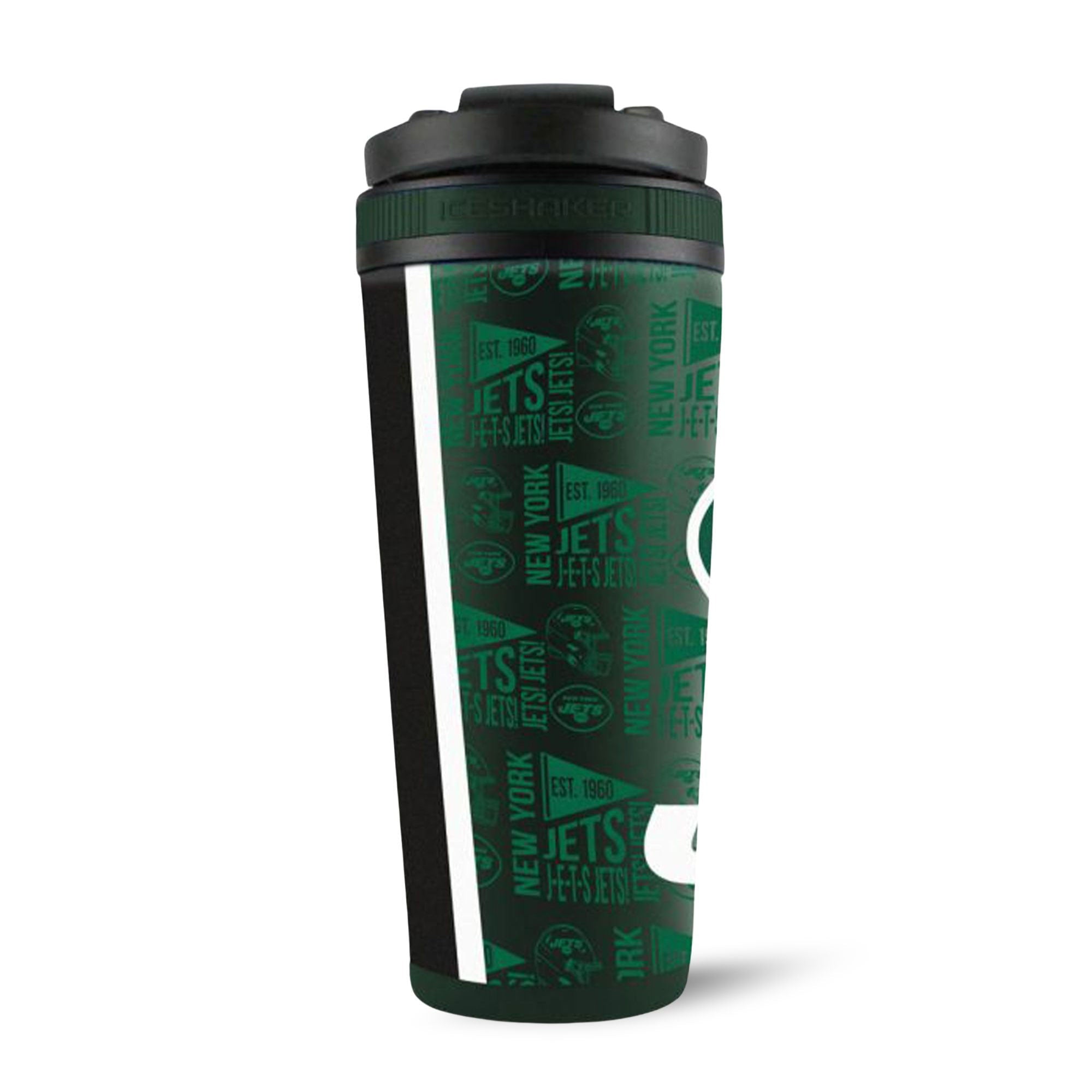 Officially Licensed New York Jets 4D Ice Shaker - Sports Gifts, Sports Memorabilia, Sports Collectibles, Fan Shop