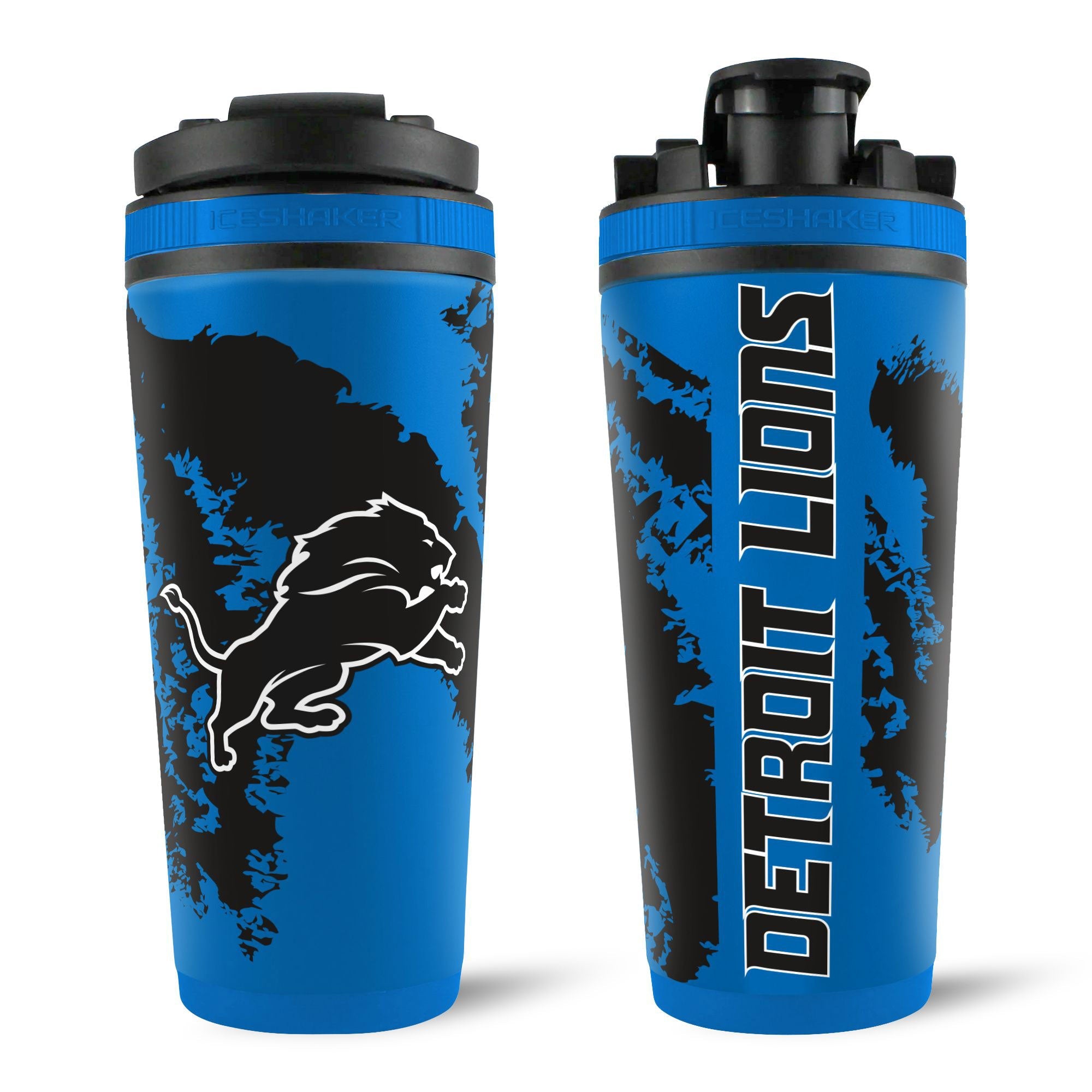 Officially Licensed Detroit Lions 26oz Ice Shaker - Sports Gifts, Sports Memorabilia, Sports Collectibles, Fan Shop