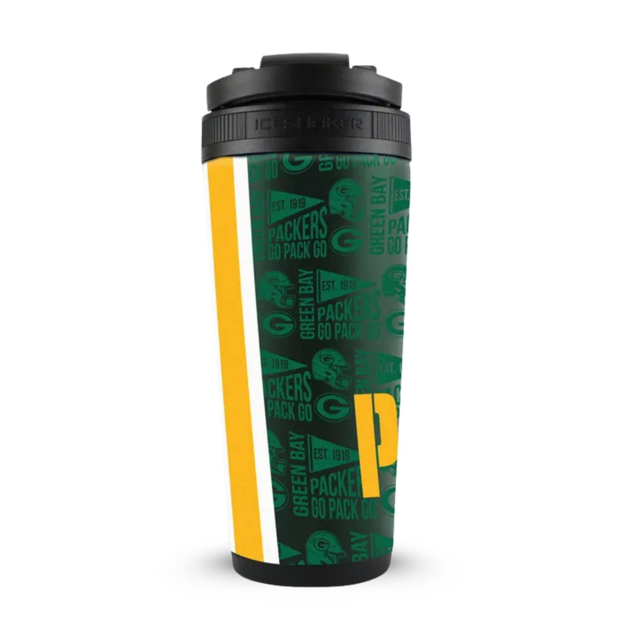Officially Licensed Green Bay Packers 26oz Ice Shaker