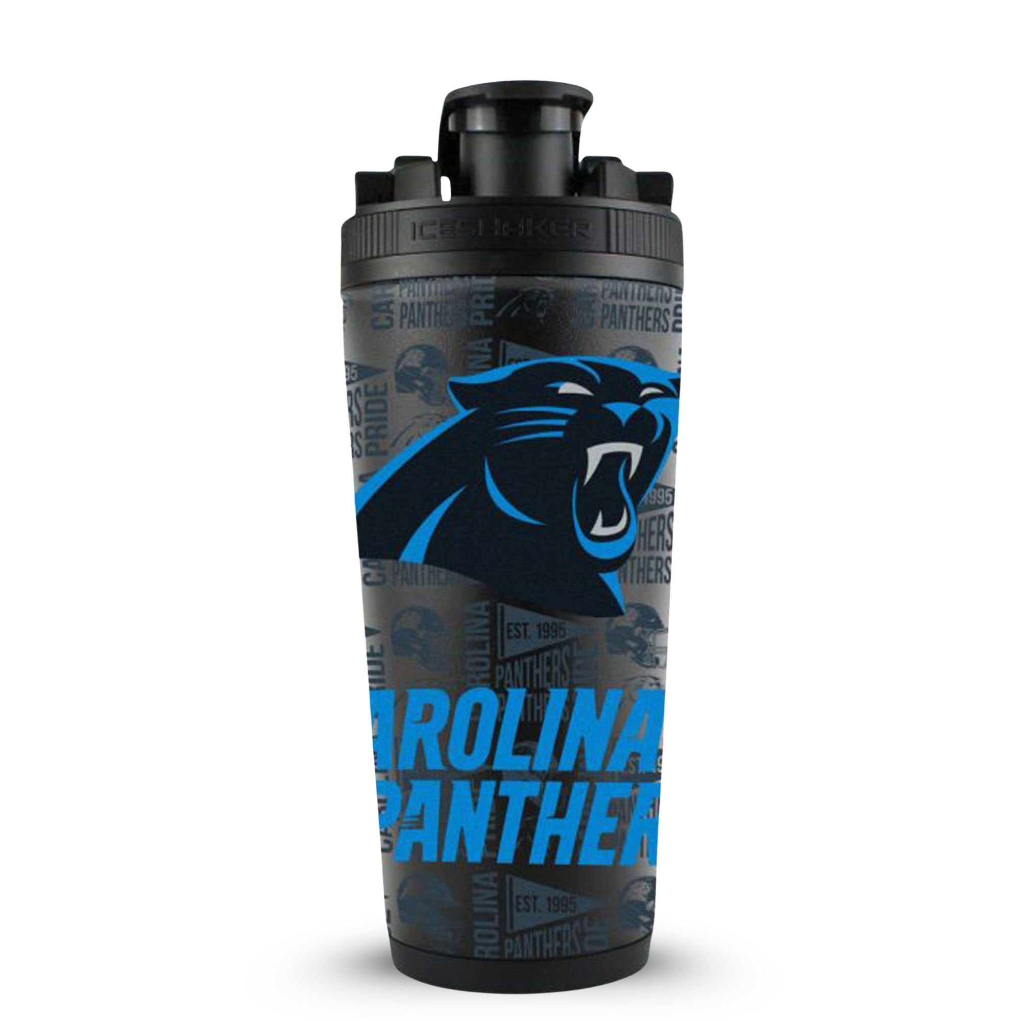 Officially Licensed Carolina Panthers 26oz Ice Shaker