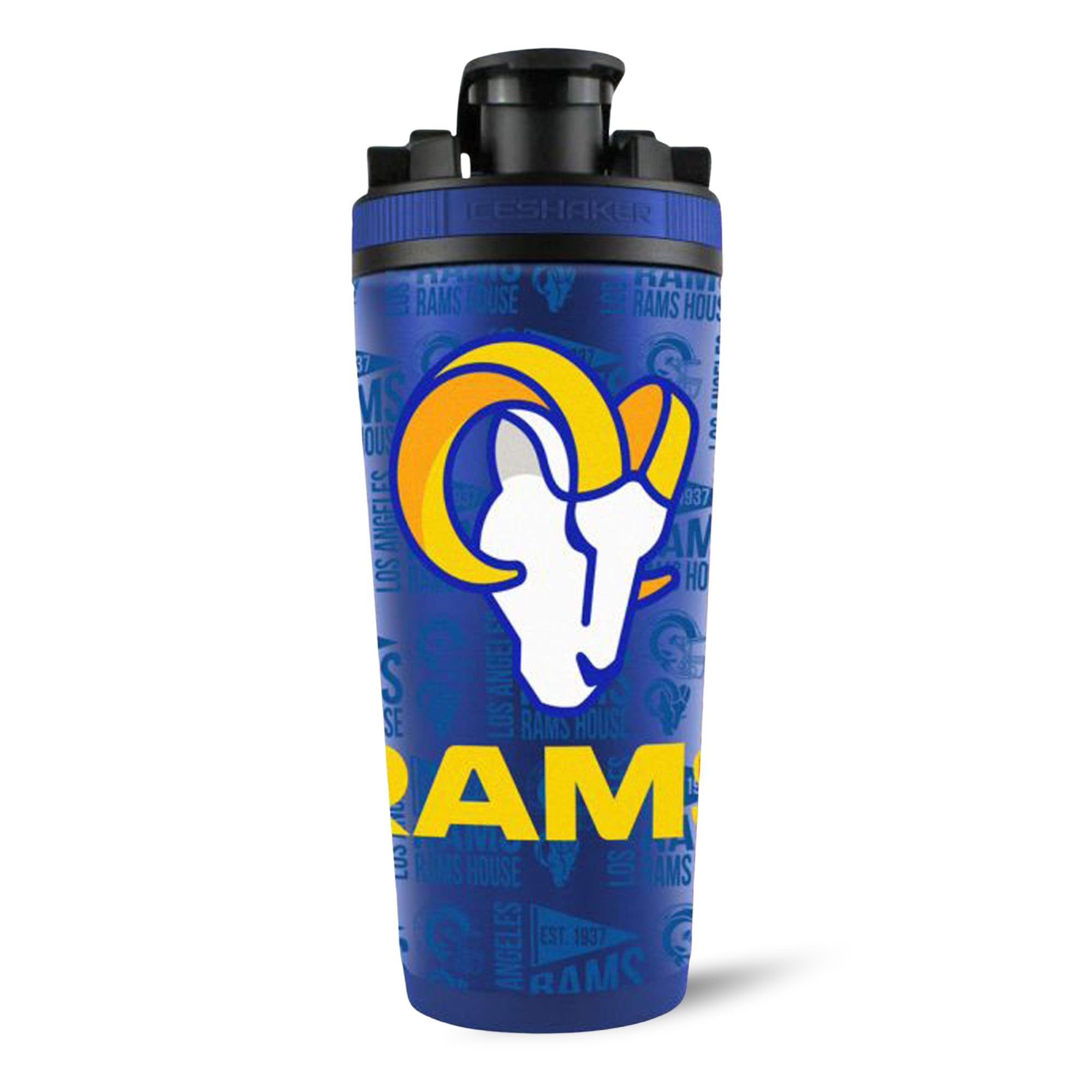 Officially Licensed Los Angeles Rams 4D Ice Shaker - Sports Gifts, Sports Memorabilia, Sports Collectibles, Fan Shop