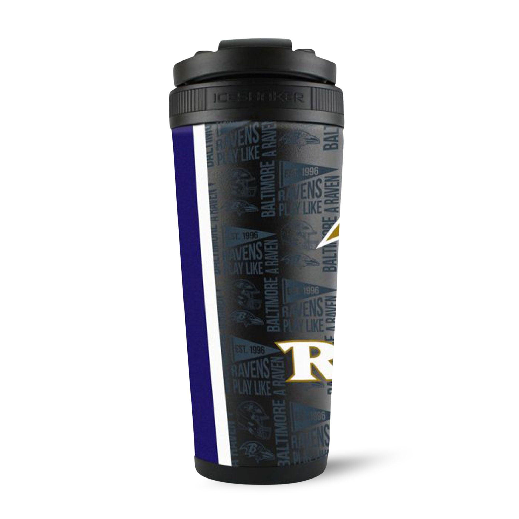 Officially Licensed Baltimore Ravens 4D Ice Shaker - Sports Gifts, Sports Memorabilia, Sports Collectibles, Fan Shop