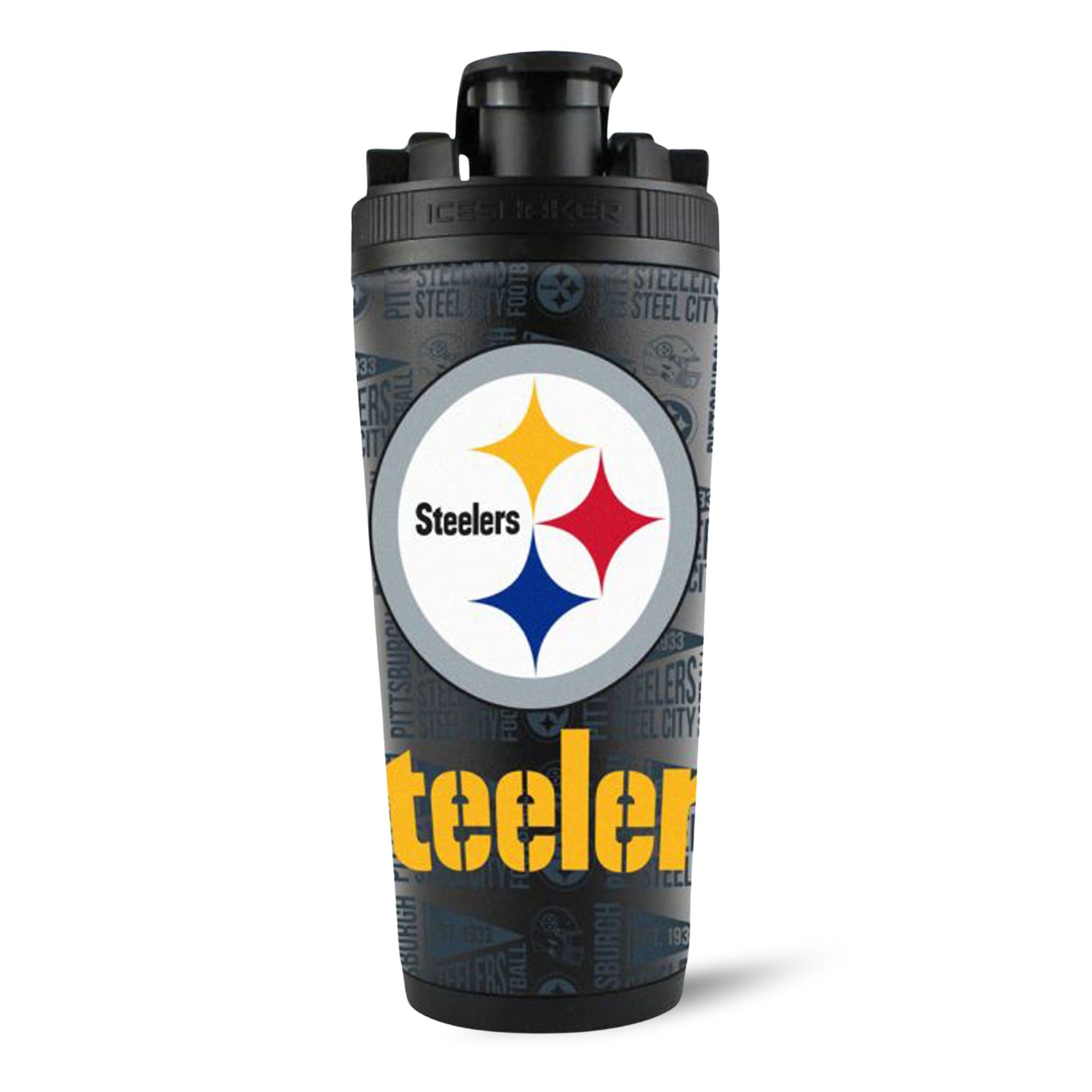 Officially Licensed Pittsburgh Steelers 4D Ice Shaker - Sports Gifts, Sports Memorabilia, Sports Collectibles, Fan Shop