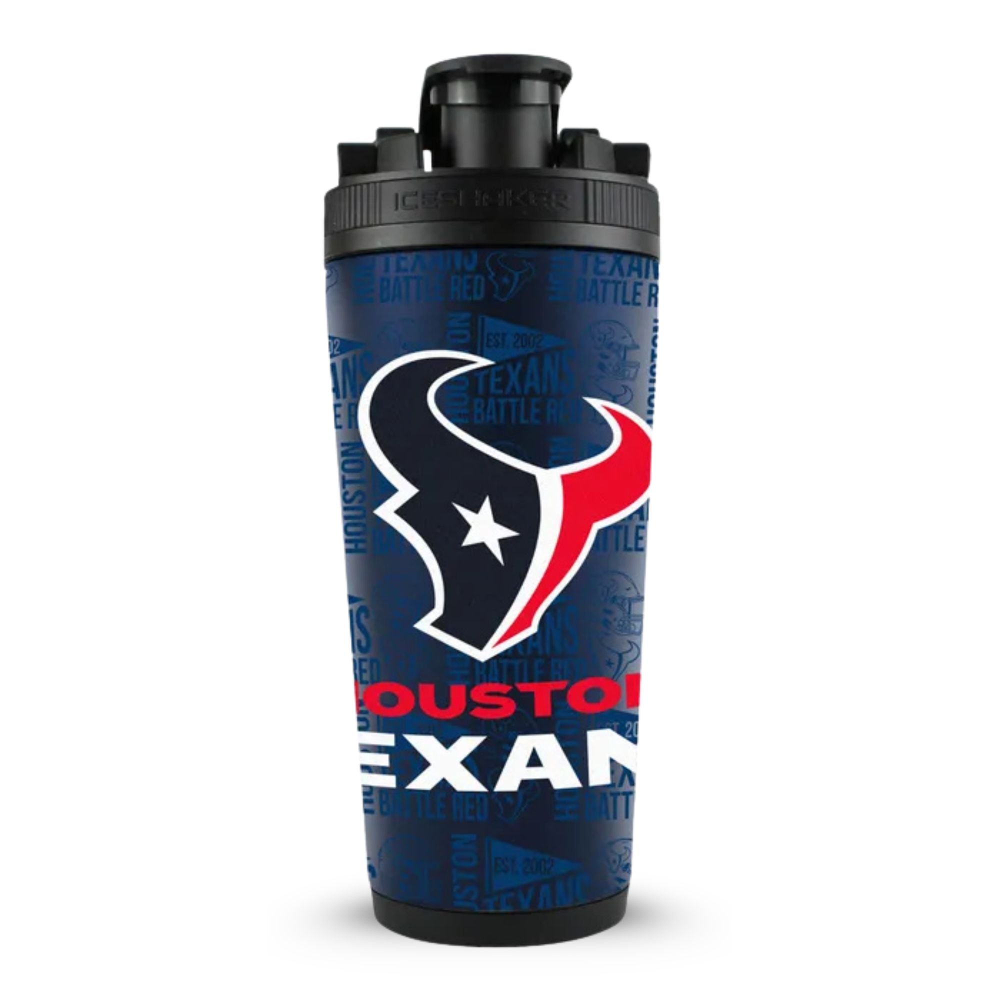 Officially Licensed Houston Texans 4D Ice Shaker - Sports Gifts, Sports Memorabilia, Sports Collectibles, Fan Shop
