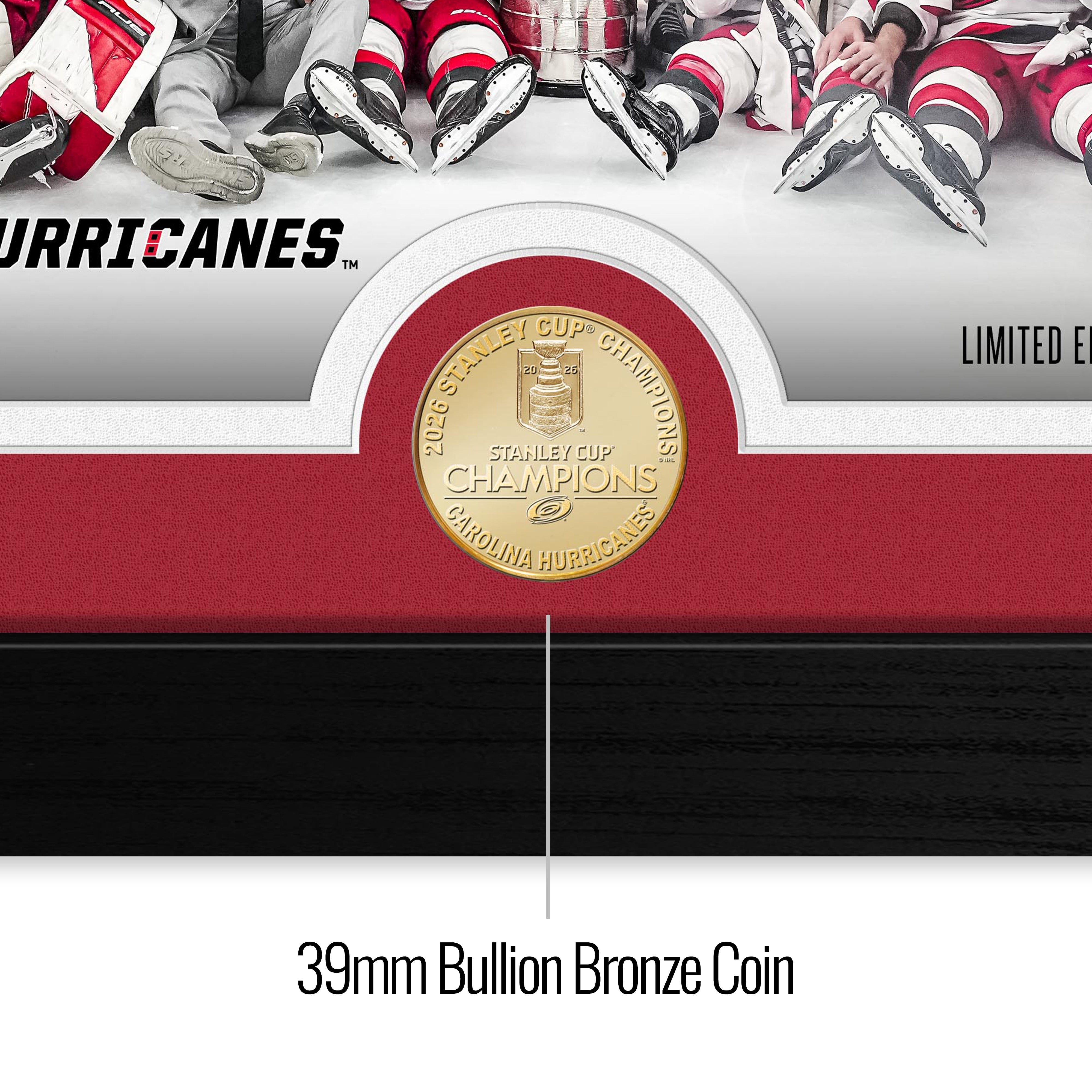 Carolina Hurricanes 2026 Stanley Cup Champions Celebration Bronze Coin Photo Mint - Sports Gifts, Sports Memorabilia, Sports Collectibles, Fan Shop
