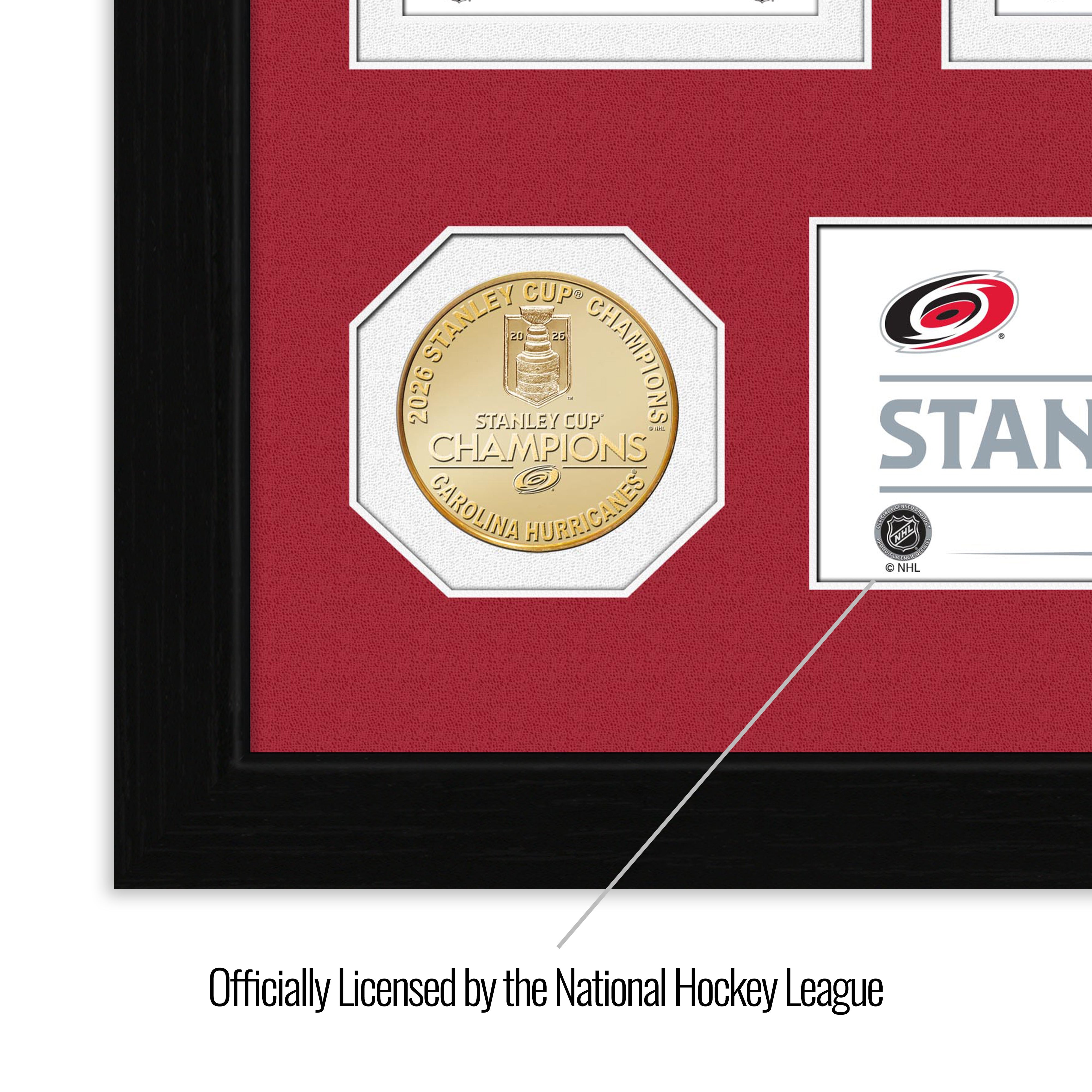Carolina Hurricanes 2026 Road to the Stanley Cup Bronze Coin Ticket Collection - Sports Gifts, Sports Memorabilia, Sports Collectibles, Fan Shop