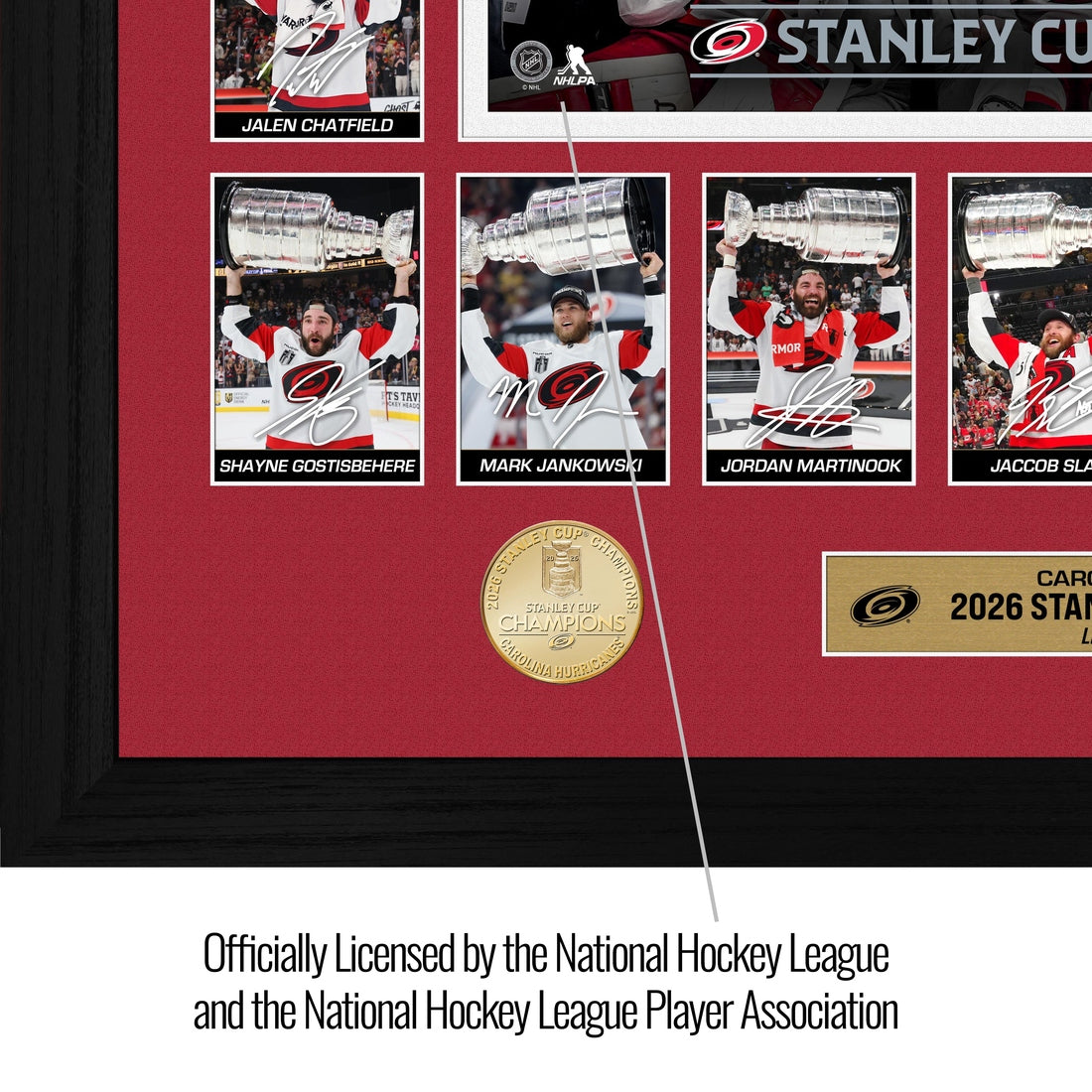 Carolina Hurricanes 2026 Stanley Cup Champions Memorable Moments Bronze Coin Photo Mint - Sports Gifts, Sports Memorabilia, Sports Collectibles, Fan Shop