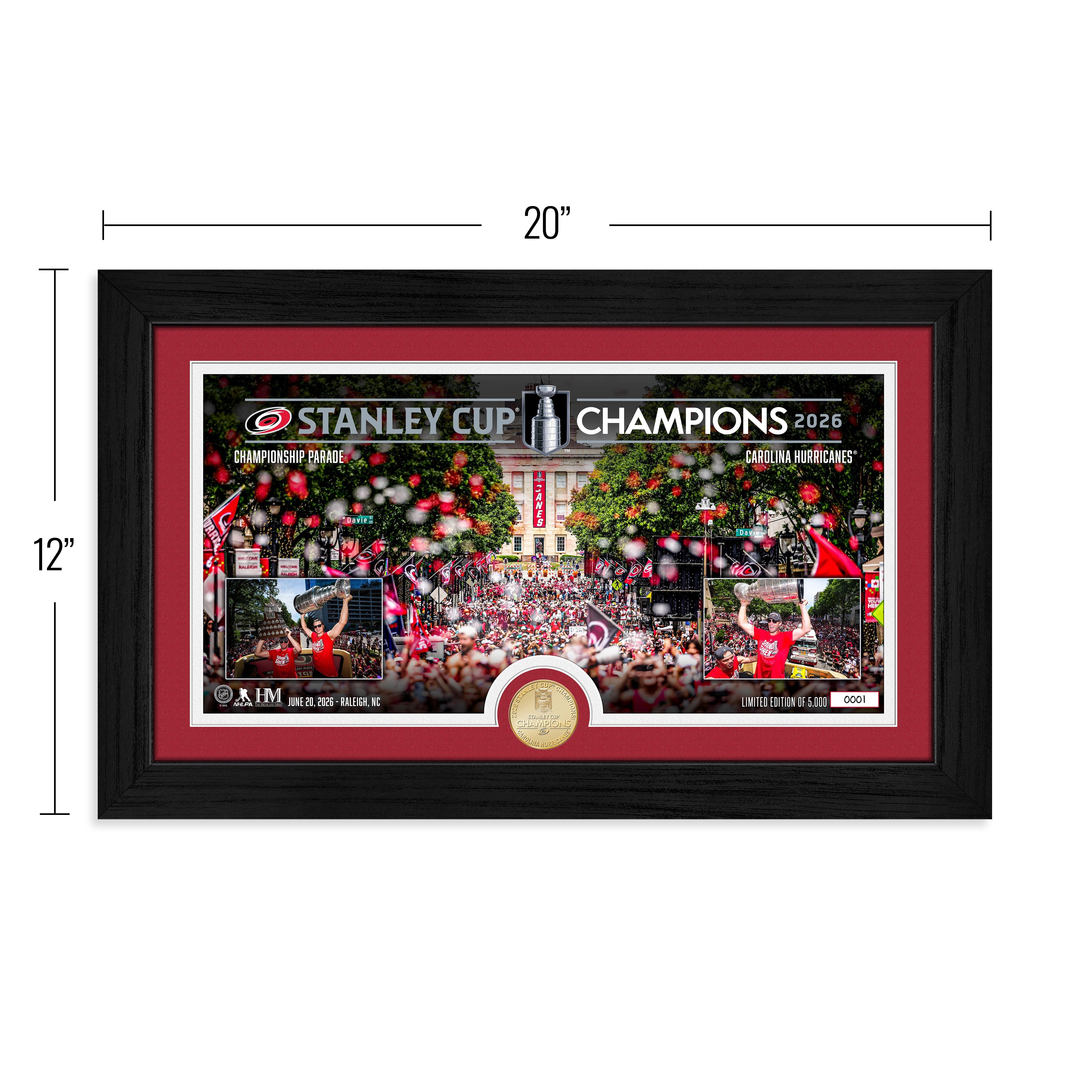 Carolina Hurricanes 2026 Stanley Cup Championship Parade Bronze Coin Photo Mint - Sports Gifts, Sports Memorabilia, Sports Collectibles, Fan Shop