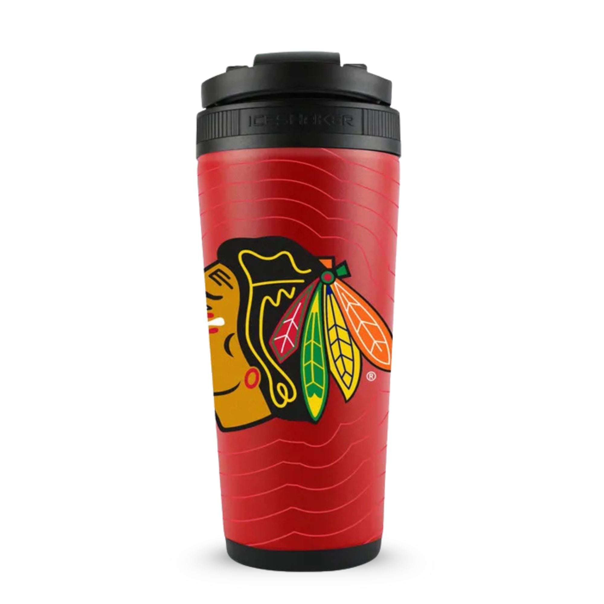 Officially Licensed Chicago Blackhawks 26oz Ice Shaker - Sports Gifts, Sports Memorabilia, Sports Collectibles, Fan Shop
