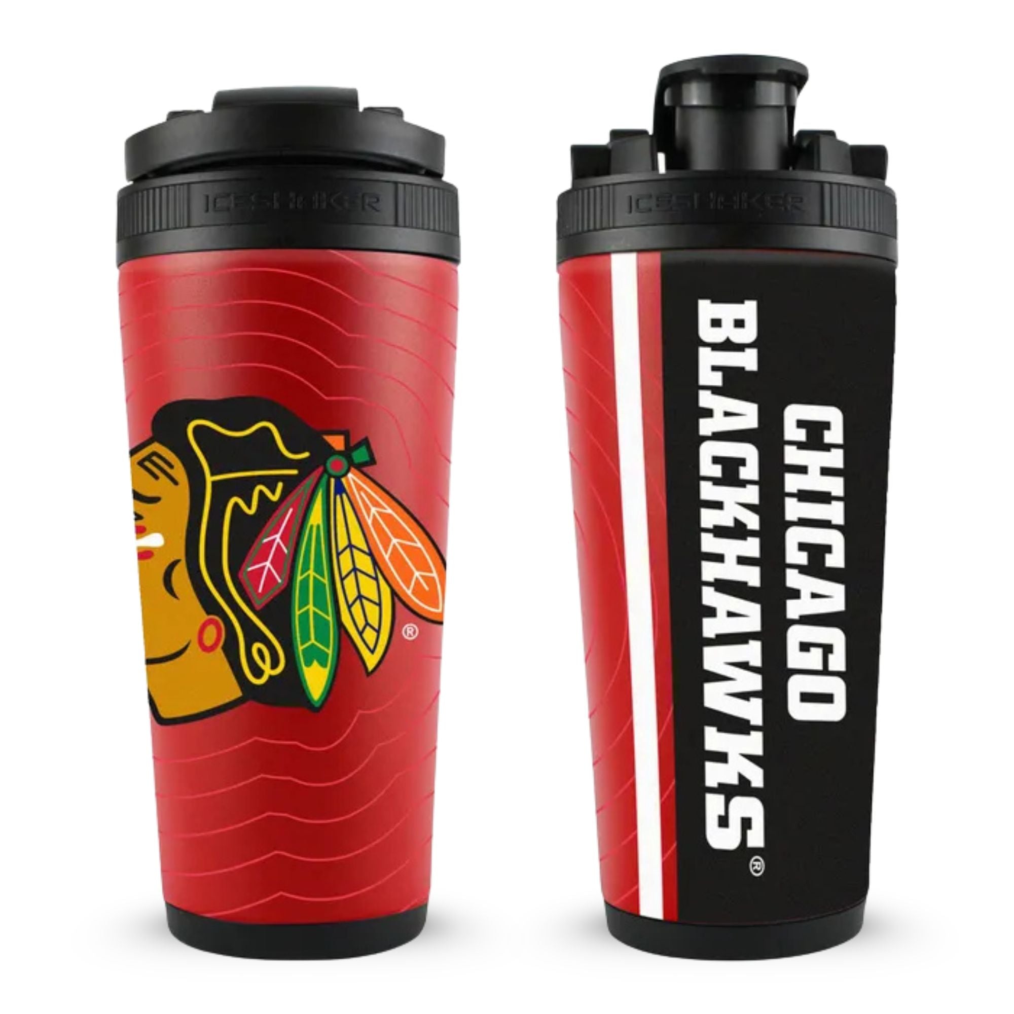 Officially Licensed Chicago Blackhawks Sonar 4D Ice Shaker - Sports Gifts, Sports Memorabilia, Sports Collectibles, Fan Shop