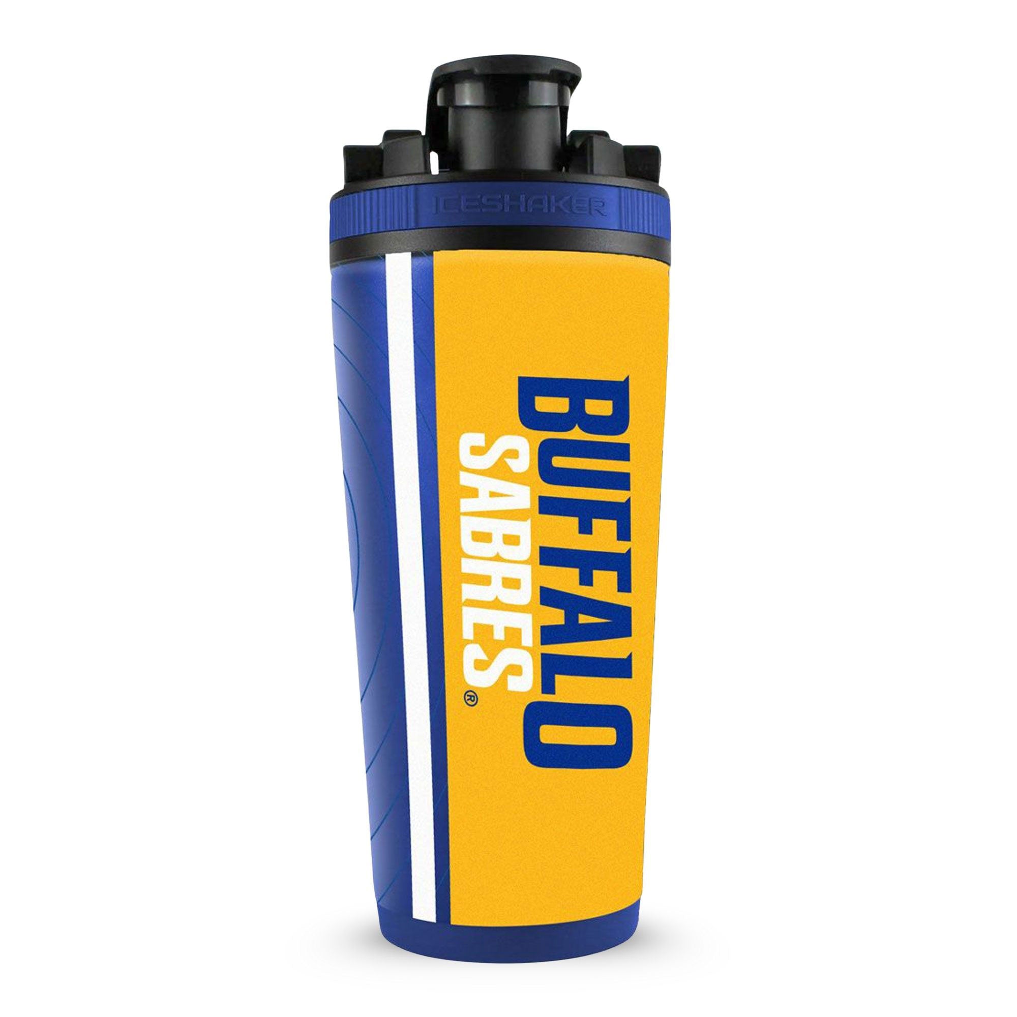Officially Licensed Buffalo Sabres 26oz Ice Shaker - Sports Gifts, Sports Memorabilia, Sports Collectibles, Fan Shop