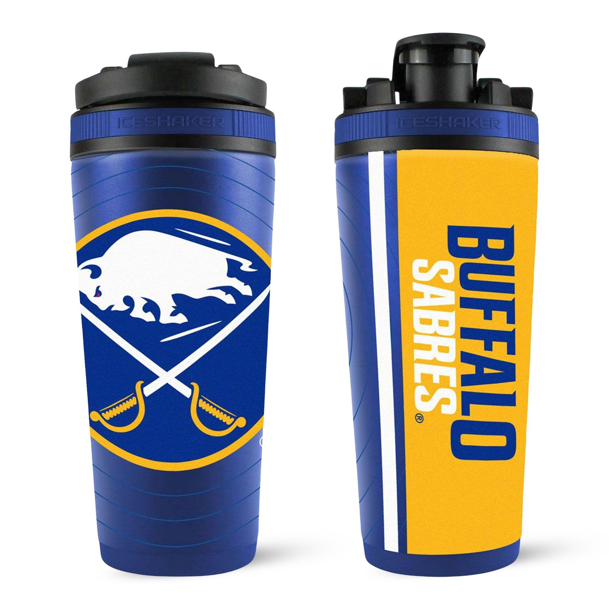 Officially Licensed Buffalo Sabres 26oz Ice Shaker - Sports Gifts, Sports Memorabilia, Sports Collectibles, Fan Shop