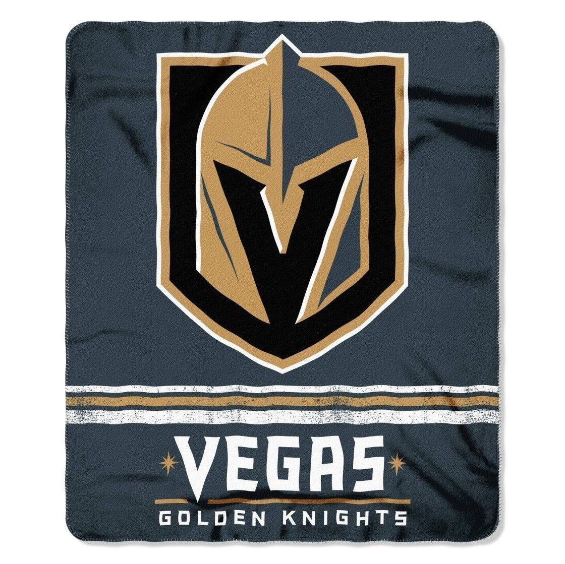 Vegas Golden Knights 50" x 60" Fade Away Fleece Throw Blanket - Sports Collectibles, Sports Memorabilia, Sports Fan Shop, Sports Gifts