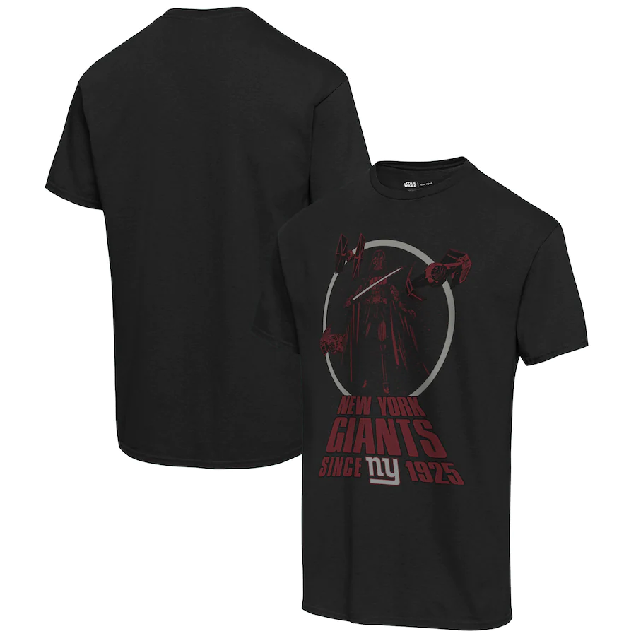 New York Giants Star Wars Title Crawl Vintage Football T-Shirt - Sports Collectibles, Sports Memorabilia, Sports Fan Shop, Sports Gifts