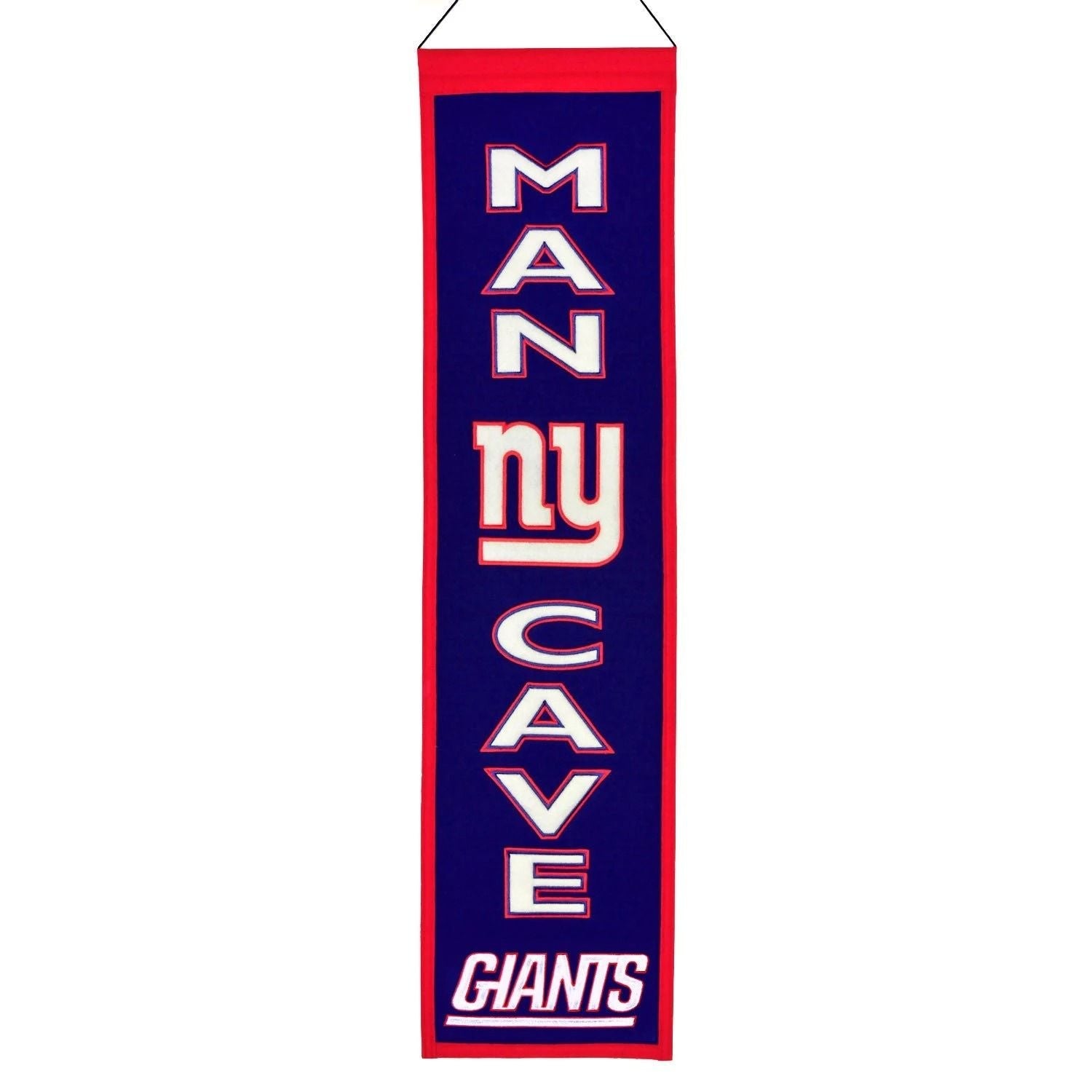New York Giants Man Cave Heritage Banner - Sports Collectibles, Sports Memorabilia, Sports Fan Shop, Sports Gifts