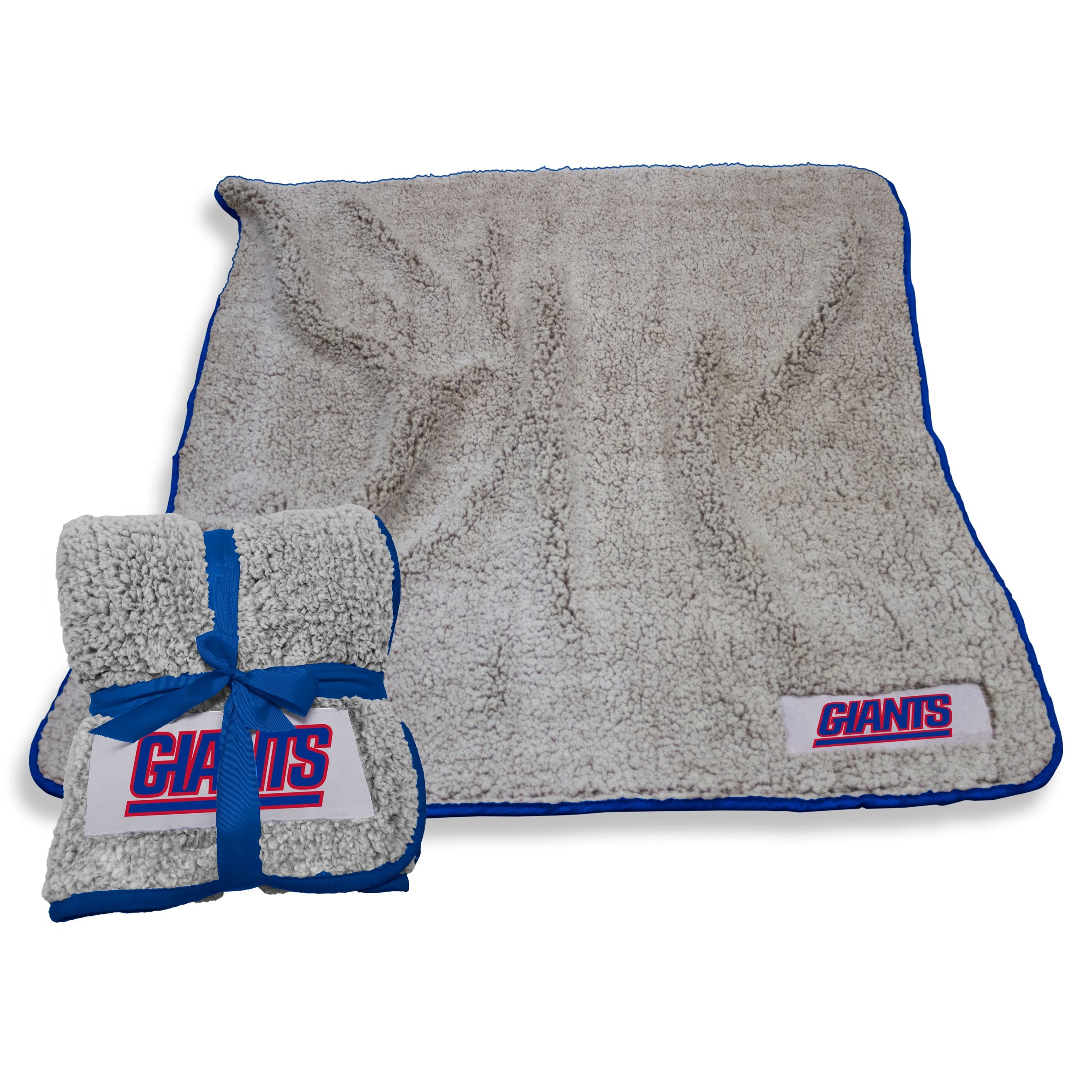 New York Giants 50" x 60" Frosty Fleece Throw Blanket - Sports Collectibles, Sports Memorabilia, Sports Fan Shop, Sports Gifts