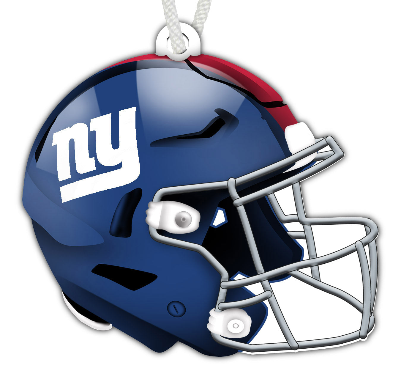 New York Giants Wooden Helmet Ornament - Sports Collectibles, Sports Memorabilia, Sports Fan Shop, Sports Gifts