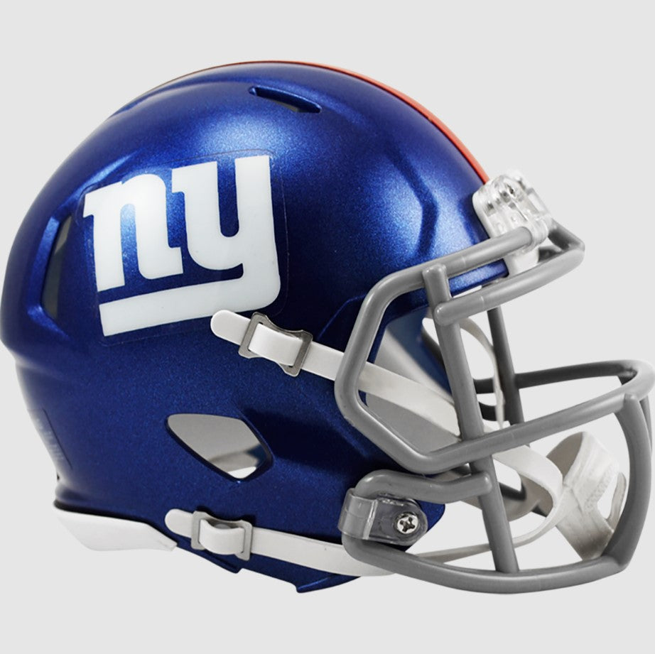 New York Giants NFL Riddell Speed Revolution Mini-Helmet - Sports Collectibles, Sports Memorabilia, Sports Fan Shop, Sports Gifts