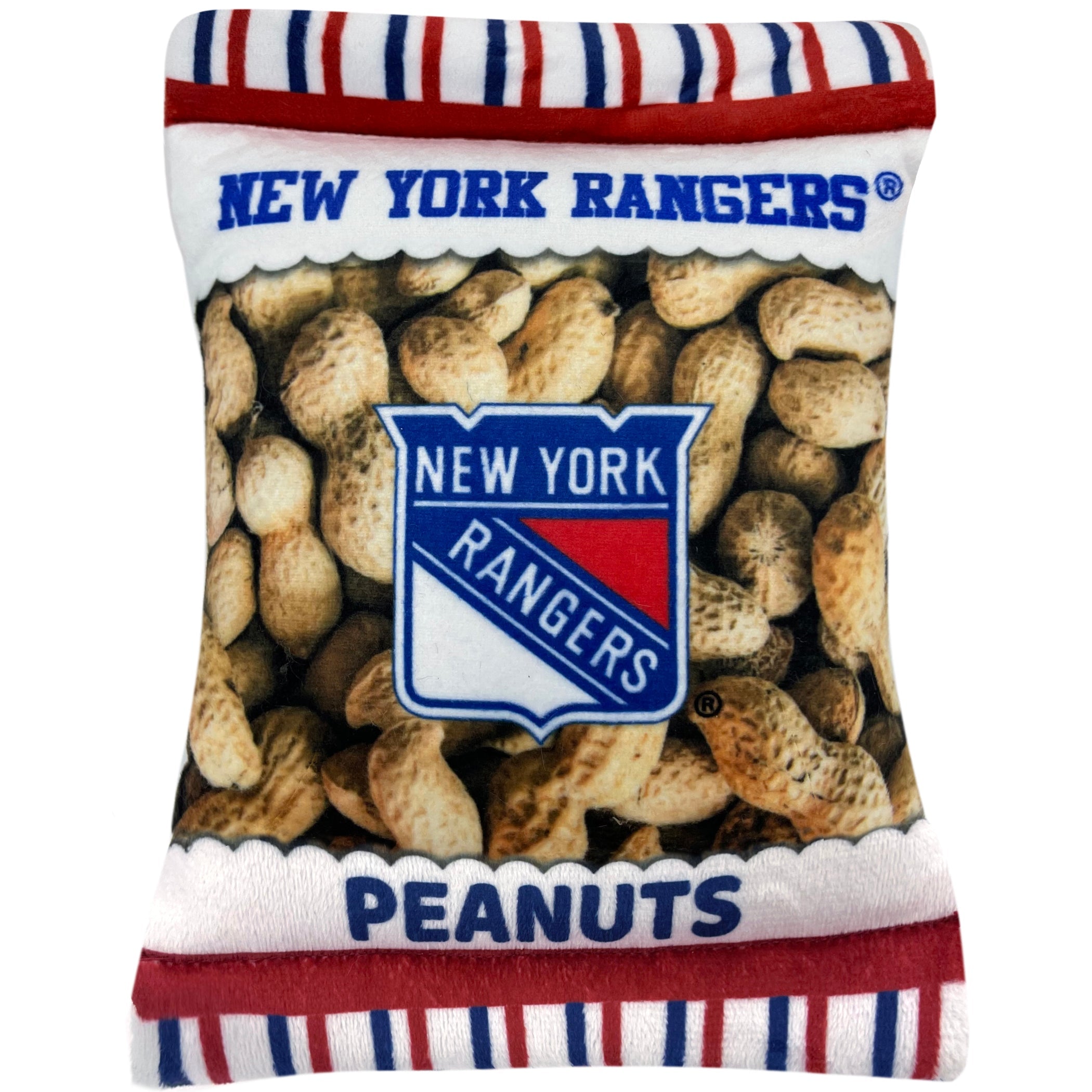 New York Rangers Peanut Bag Toy Pets First - Sports Collectibles, Sports Memorabilia, Sports Fan Shop, Sports Gifts