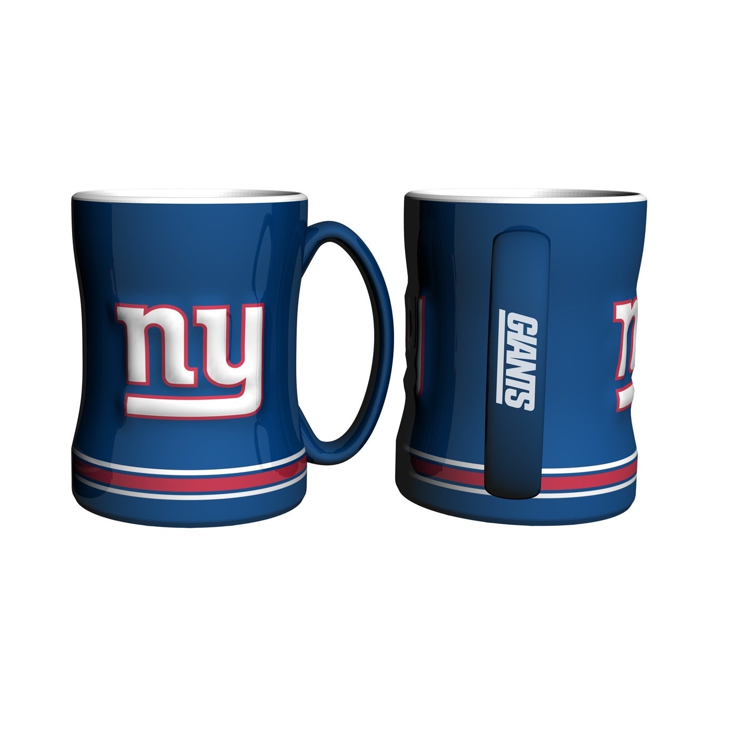 New York Giants Logo Relief Coffee Mug - Sports Collectibles, Sports Memorabilia, Sports Fan Shop, Sports Gifts