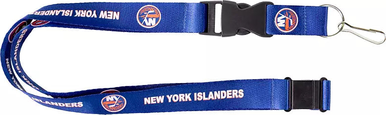 New York Islanders NHL Hockey Lanyard Keychain - Sports Gifts, Sports Memorabilia, Sports Collectibles, Fan Shop