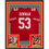 Framed Autographed/Signed NaVorro Bowman 35x39 San Francisco Red Football Jersey Beckett BAS COA