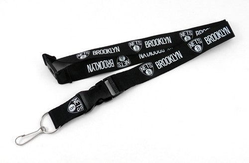 Brooklyn Nets NBA Basketball Breakaway Lanyard - Sports Collectibles, Sports Memorabilia, Sports Fan Shop, Sports Gifts