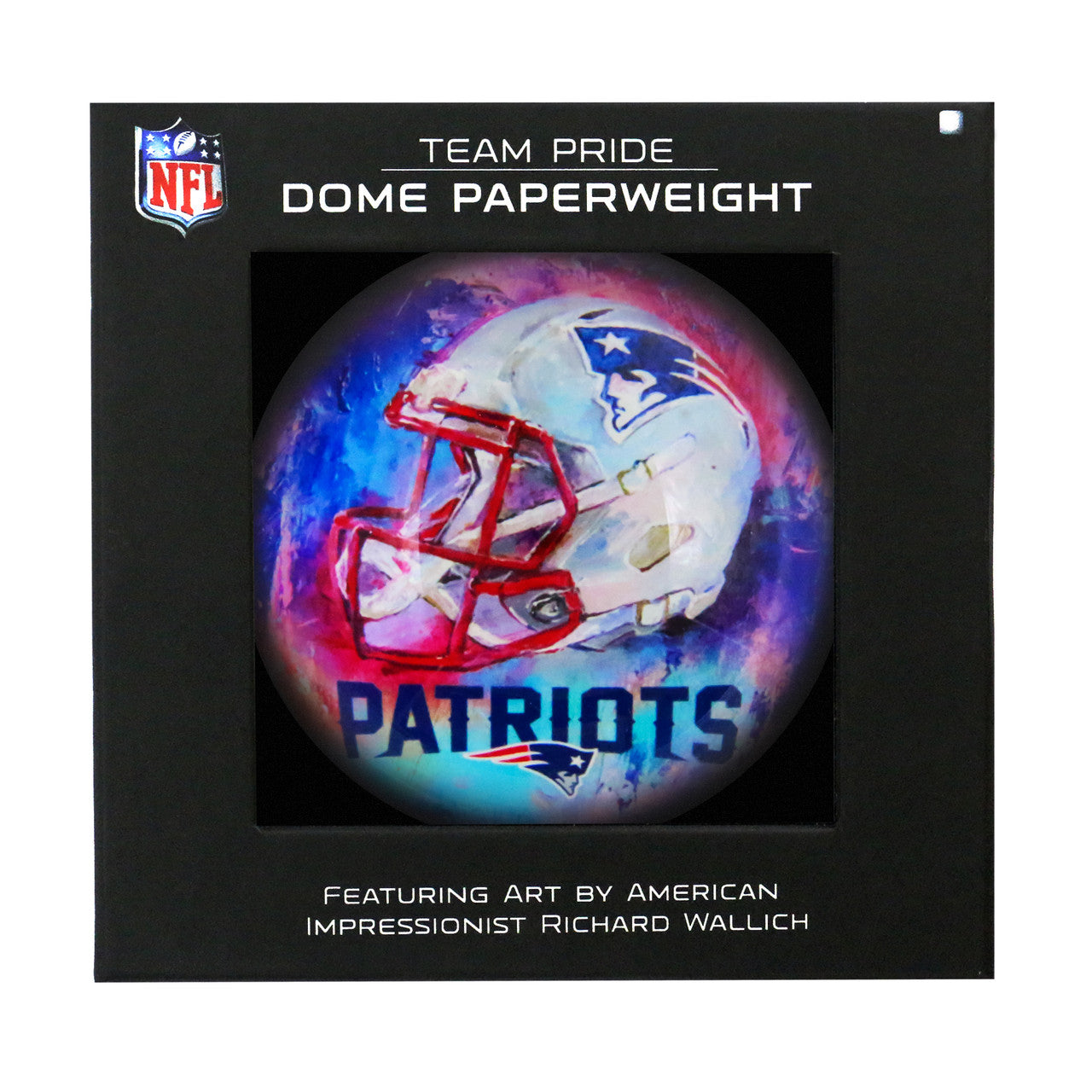 New England Patriots Paperweight Domed - Sports Collectibles, Sports Memorabilia, Sports Fan Shop, Sports Gifts