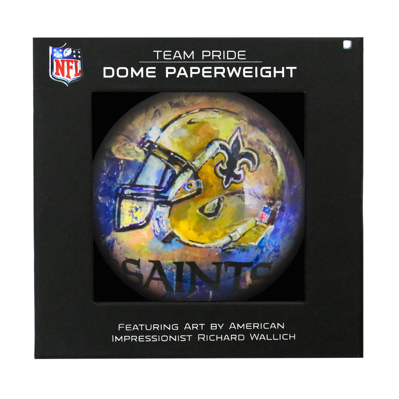 New Orleans Saints Paperweight Domed - Sports Collectibles, Sports Memorabilia, Sports Fan Shop, Sports Gifts