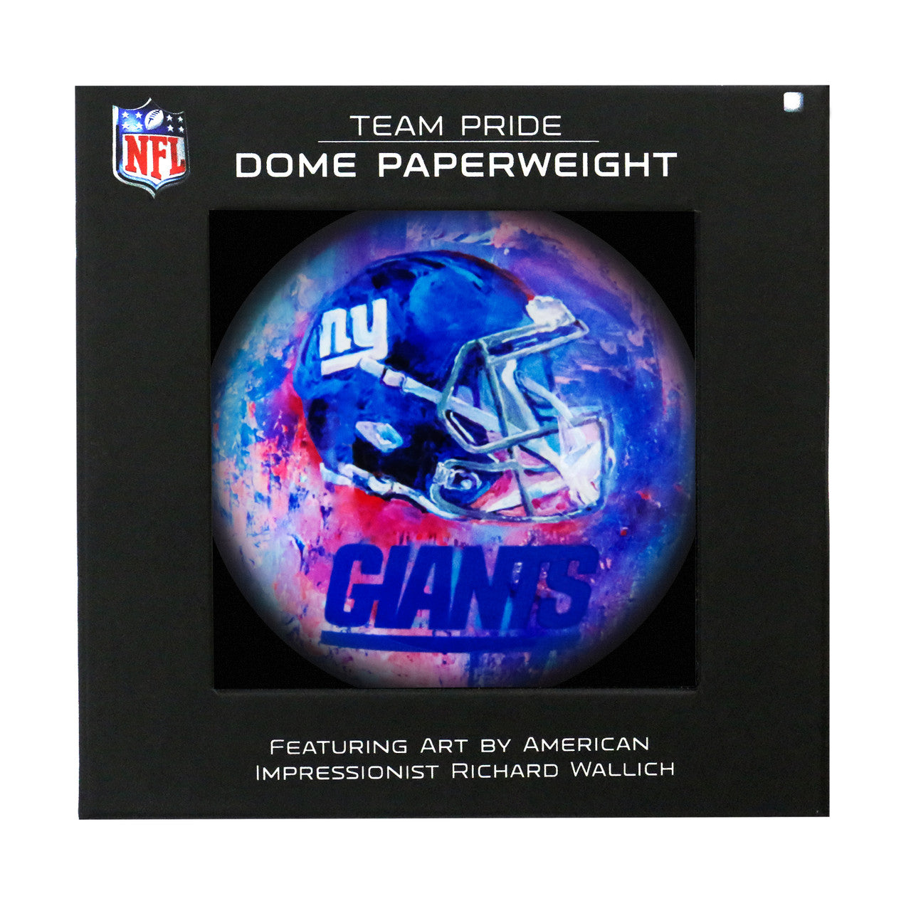New York Giants Paperweight Domed - Sports Collectibles, Sports Memorabilia, Sports Fan Shop, Sports Gifts