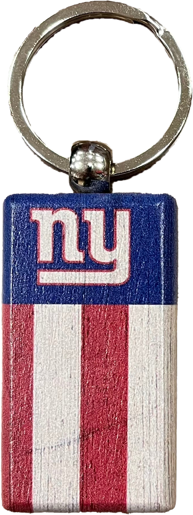 New York Giants Rectangle Flag Keychain - Sports Collectibles, Sports Memorabilia, Sports Fan Shop, Sports Gifts